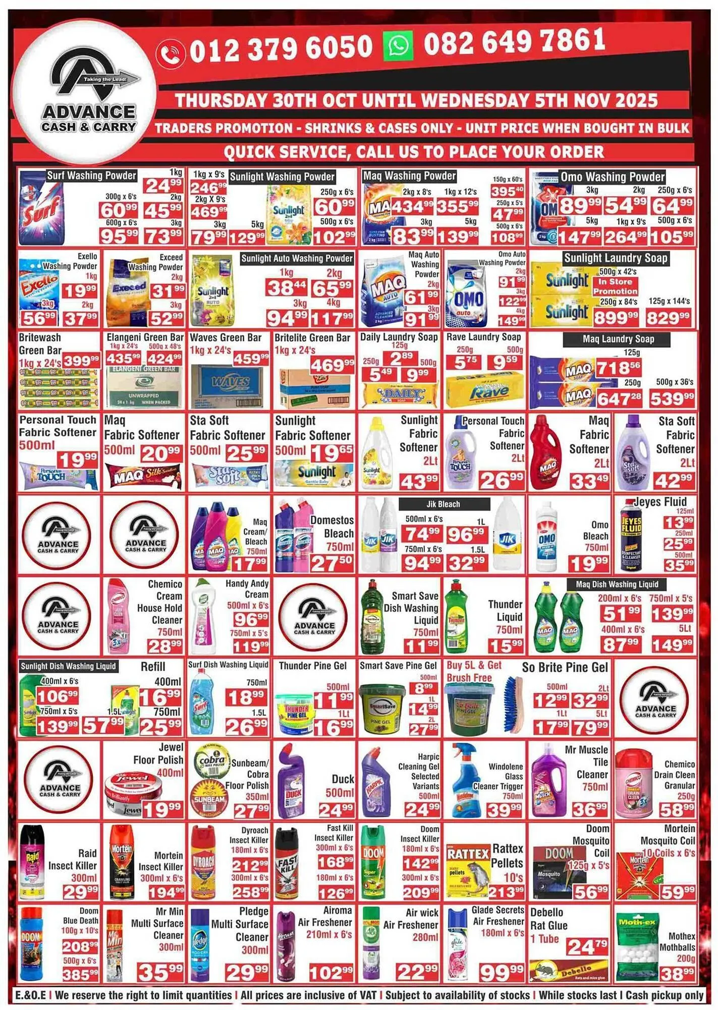 Advance Cash n Carry catalogue from 30 October to 5 November 2025 - Catalogue Page 10