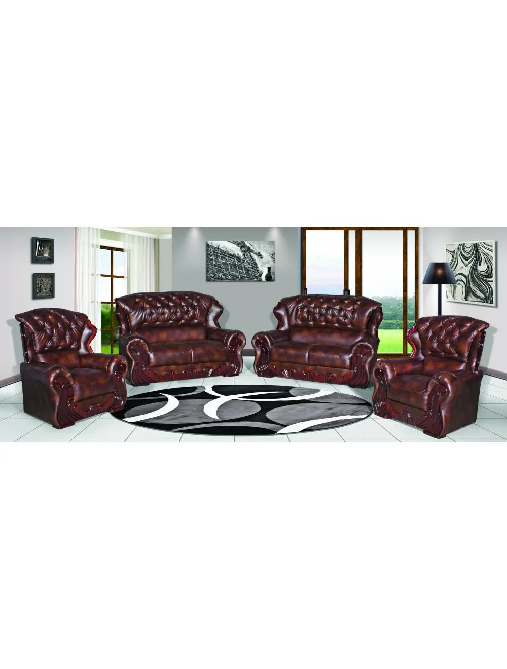 Trojan 4pce Lounge Suite
