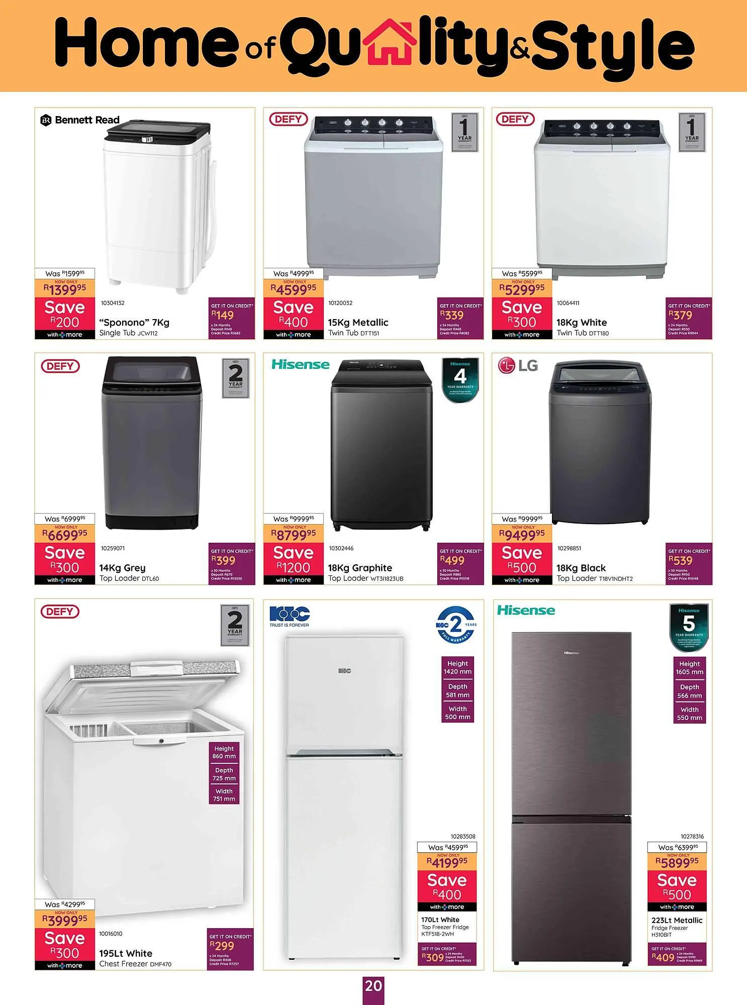 Bradlows catalogue from 16 October to 9 November 2025 - Catalogue Page 18
