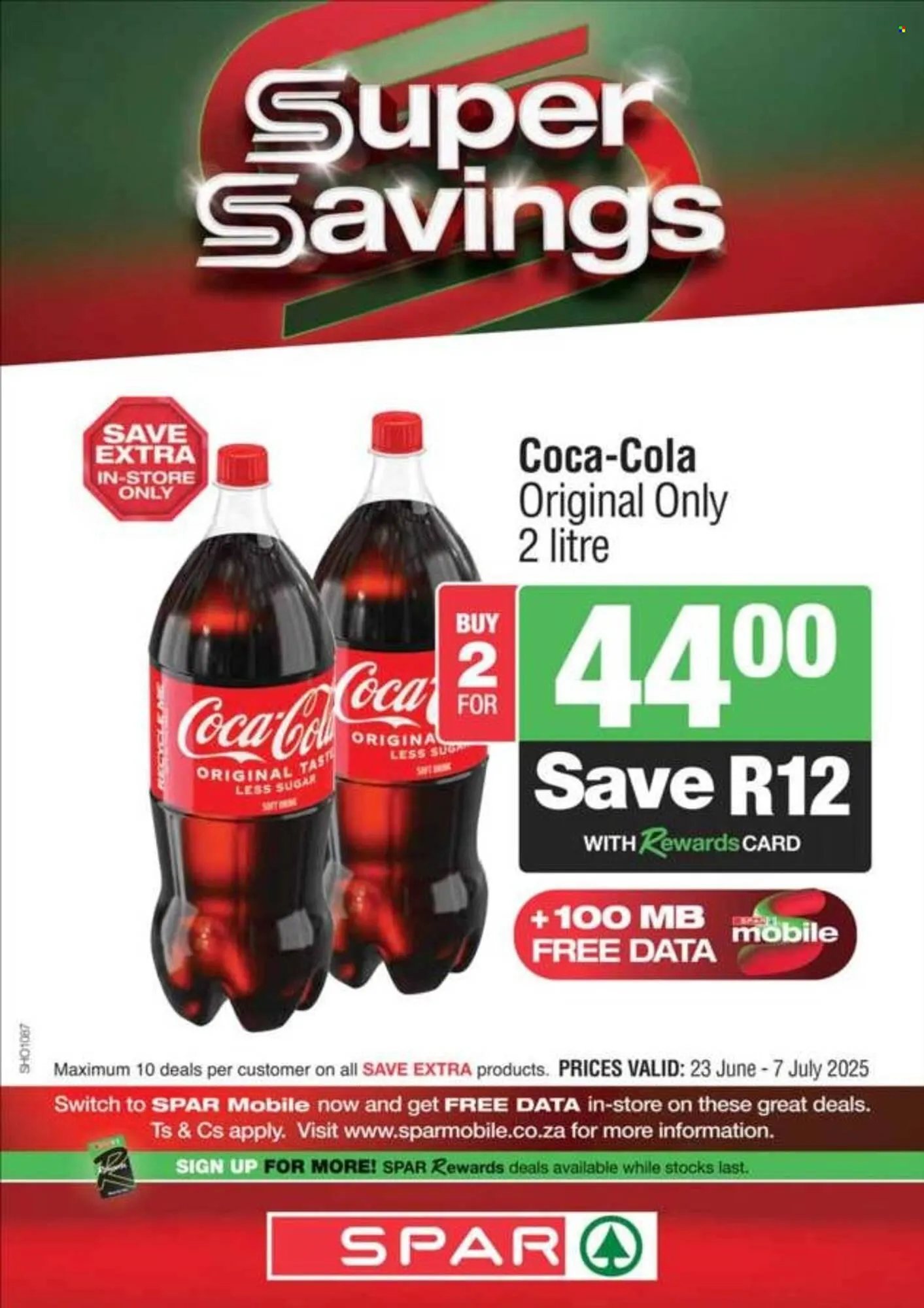 Spar catalogue from 23 June to 7 July 2025 - Catalogue Page 1