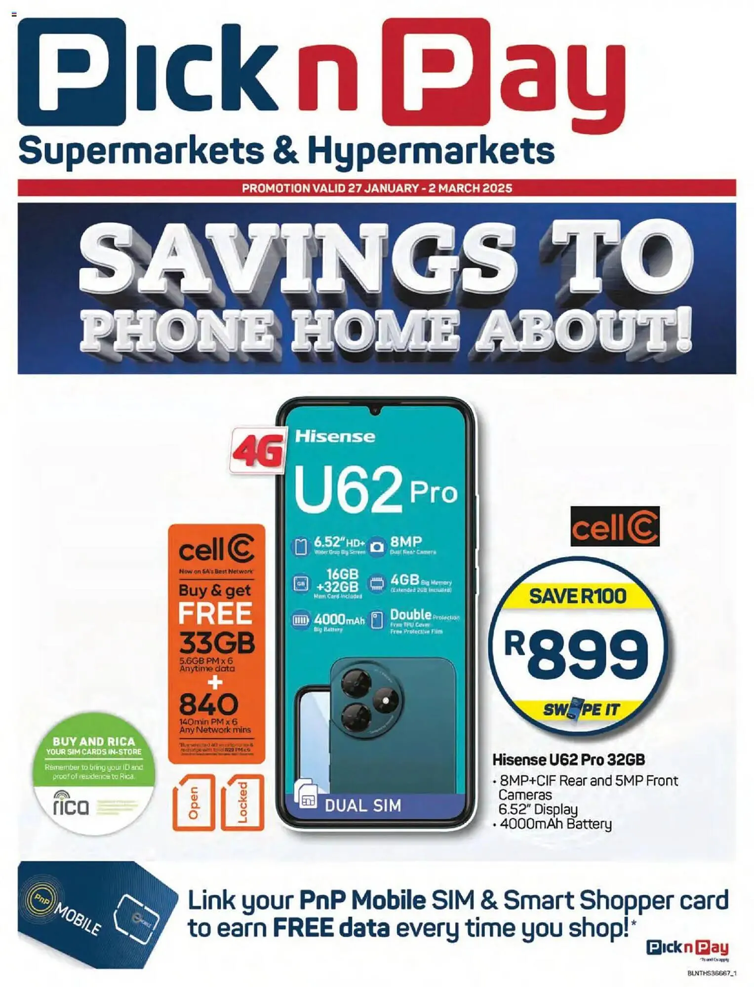 Pick n Pay catalogue from 27 January to 2 March 2025 - Catalogue Page 1