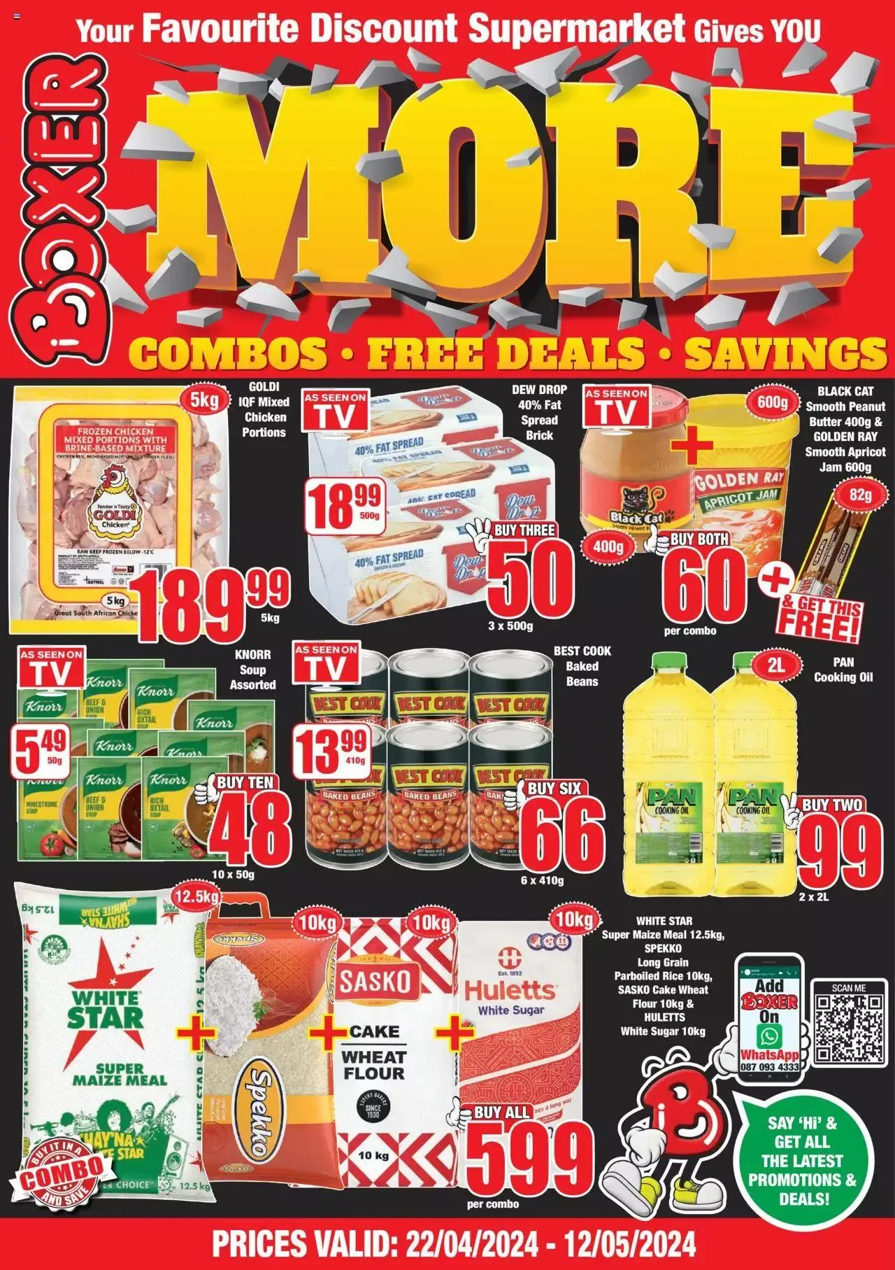 Boxer Specials from 22 April to 12 May 2024 - Catalogue Page 1