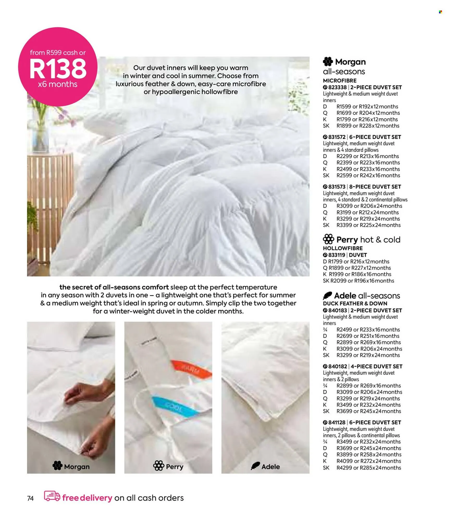 HomeChoice catalogue from 1 November to 31 December 2025 - Catalogue Page 74