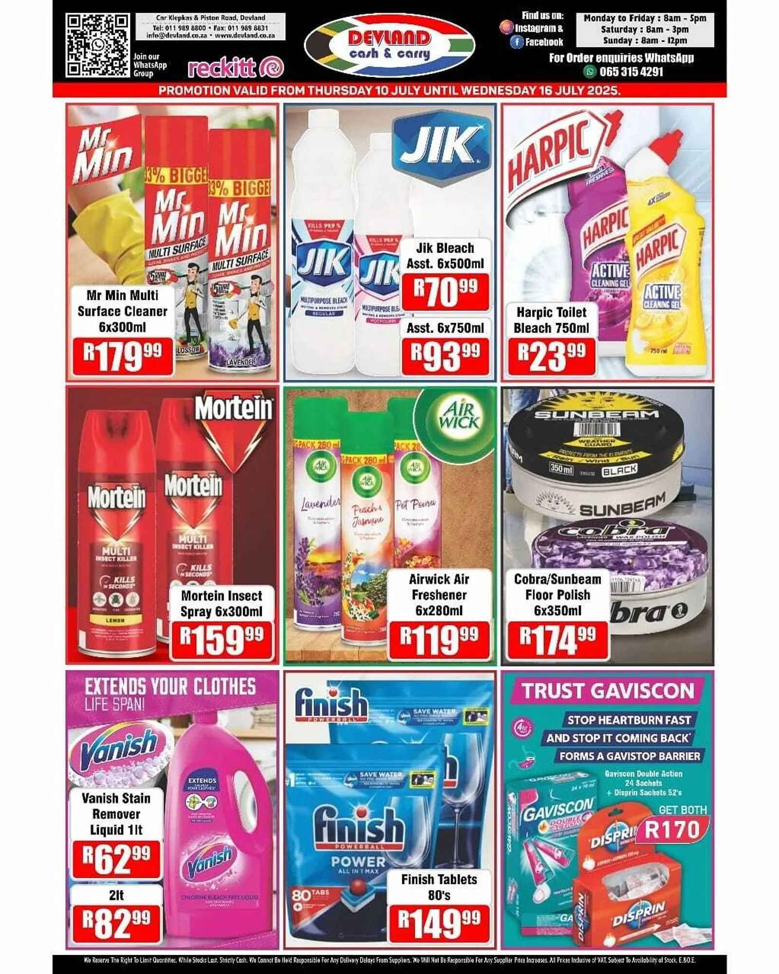 Devland Cash And Carry catalogue from 10 July to 16 July 2025 - Catalogue Page 1