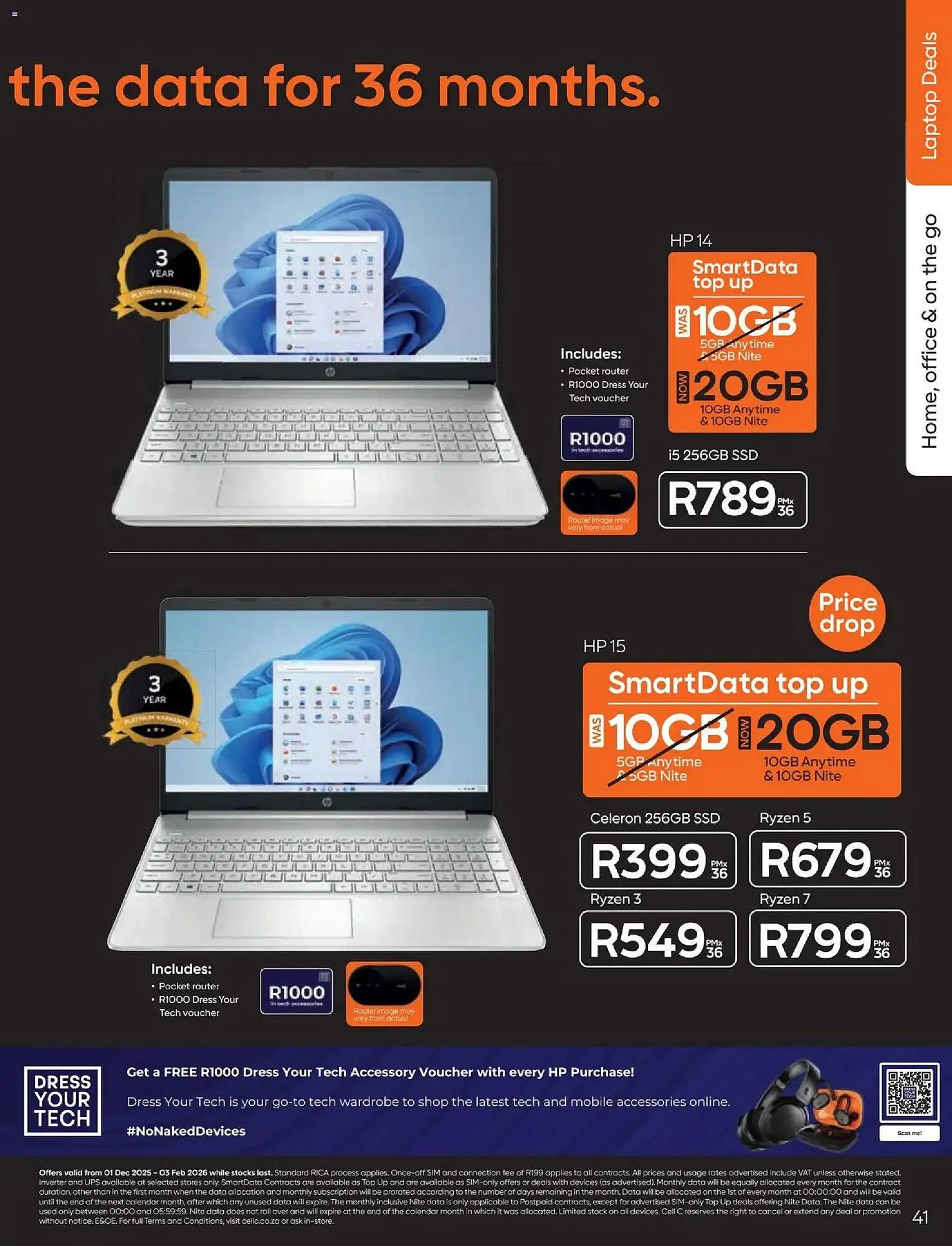 Cell C catalogue from 1 December to 3 February 2026 - Catalogue Page 43