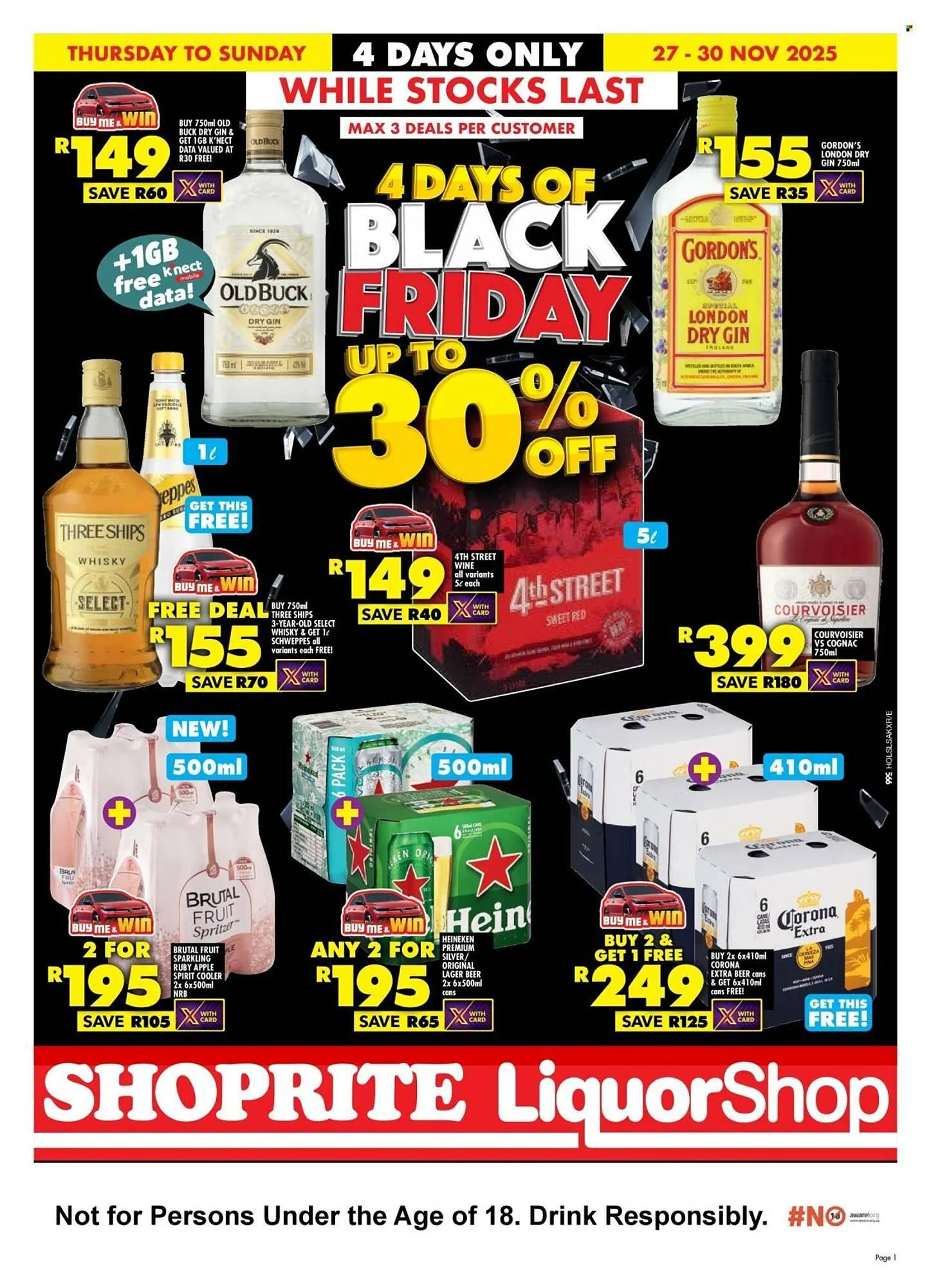 Shoprite catalogue from 27 November to 30 November 2025 - Catalogue Page 1