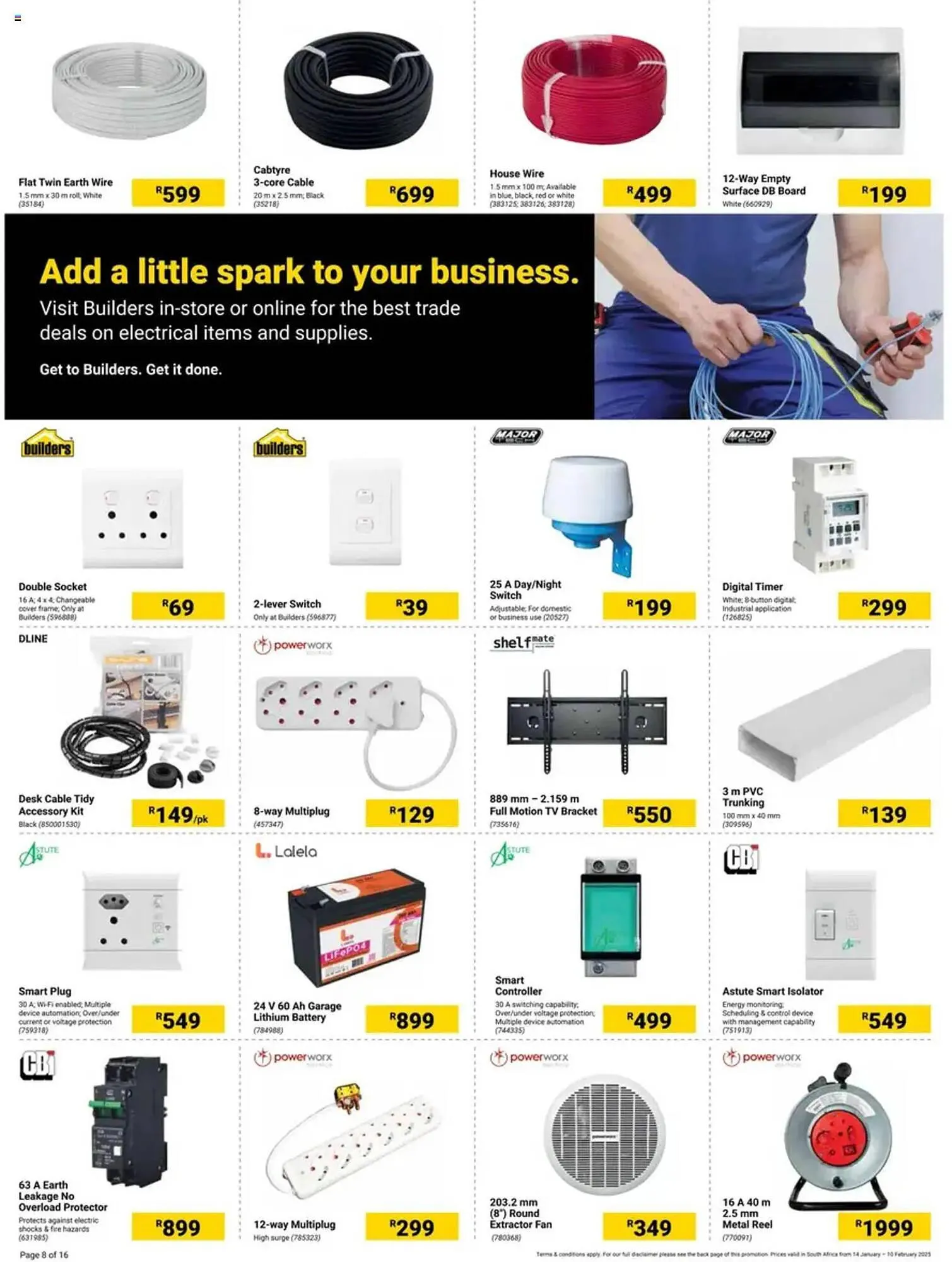 Builders Warehouse catalogue from 14 January to 10 February 2025 - Catalogue Page 10