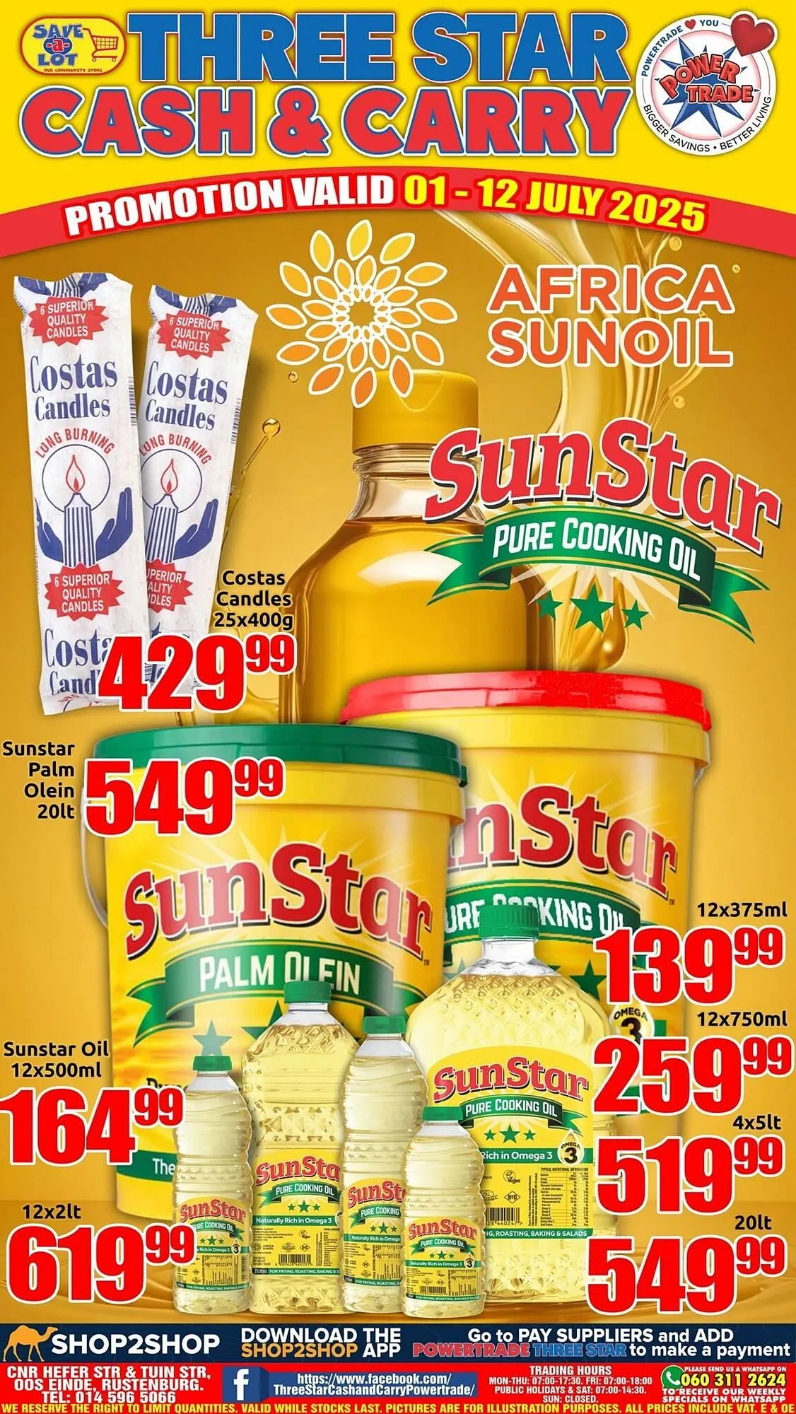 Three Star Cash and Carry catalogue from 1 July to 12 July 2025 - Catalogue Page 4