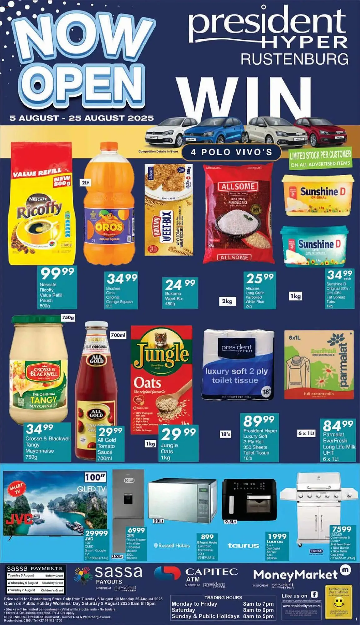 President Hyper catalogue from 5 August to 25 August 2025 - Catalogue Page 1