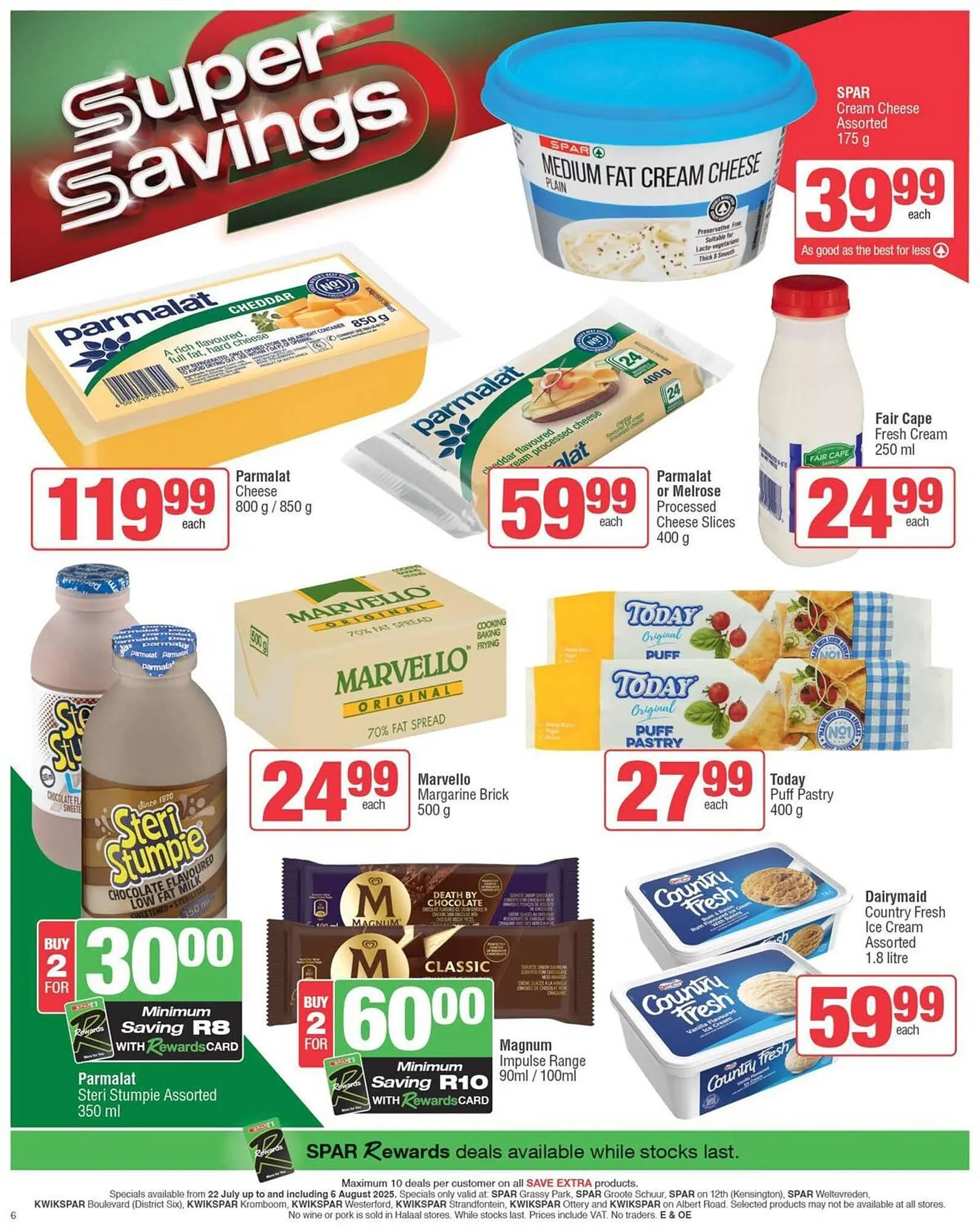 KwikSpar catalogue from 24 July to 6 August 2025 - Catalogue Page 6