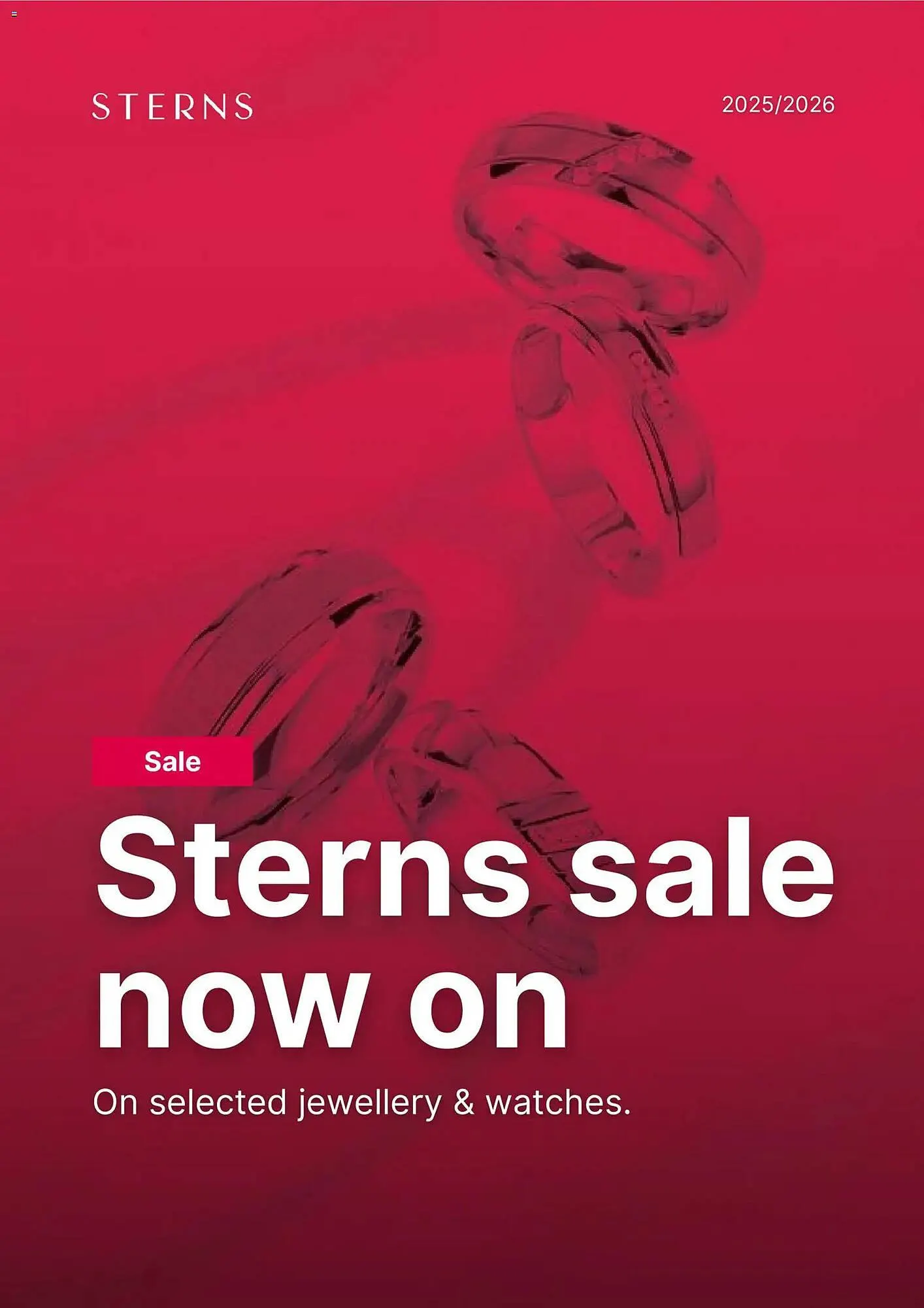 Sterns catalogue from 25 December to 23 January 2026 - Catalogue Page 1