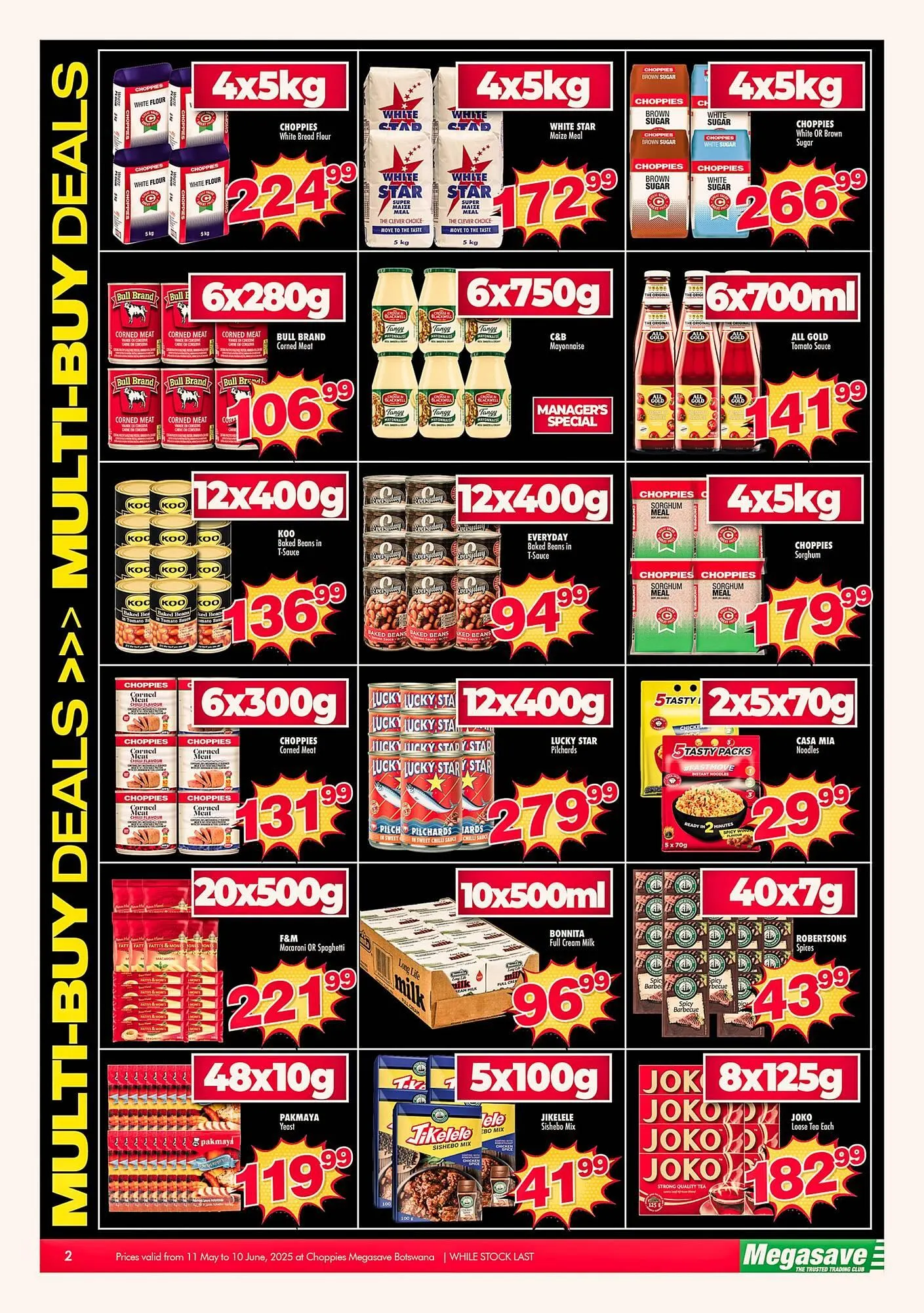 Choppies catalogue from 11 May to 10 June 2025 - Catalogue Page 2