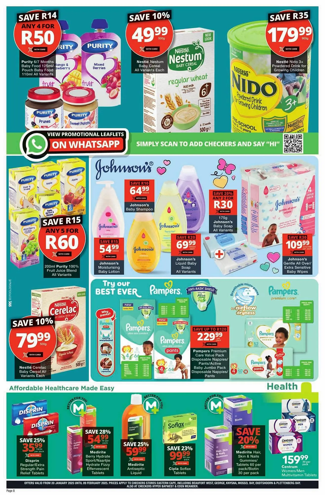 Checkers catalogue from 20 January to 9 February 2025 - Catalogue Page 8