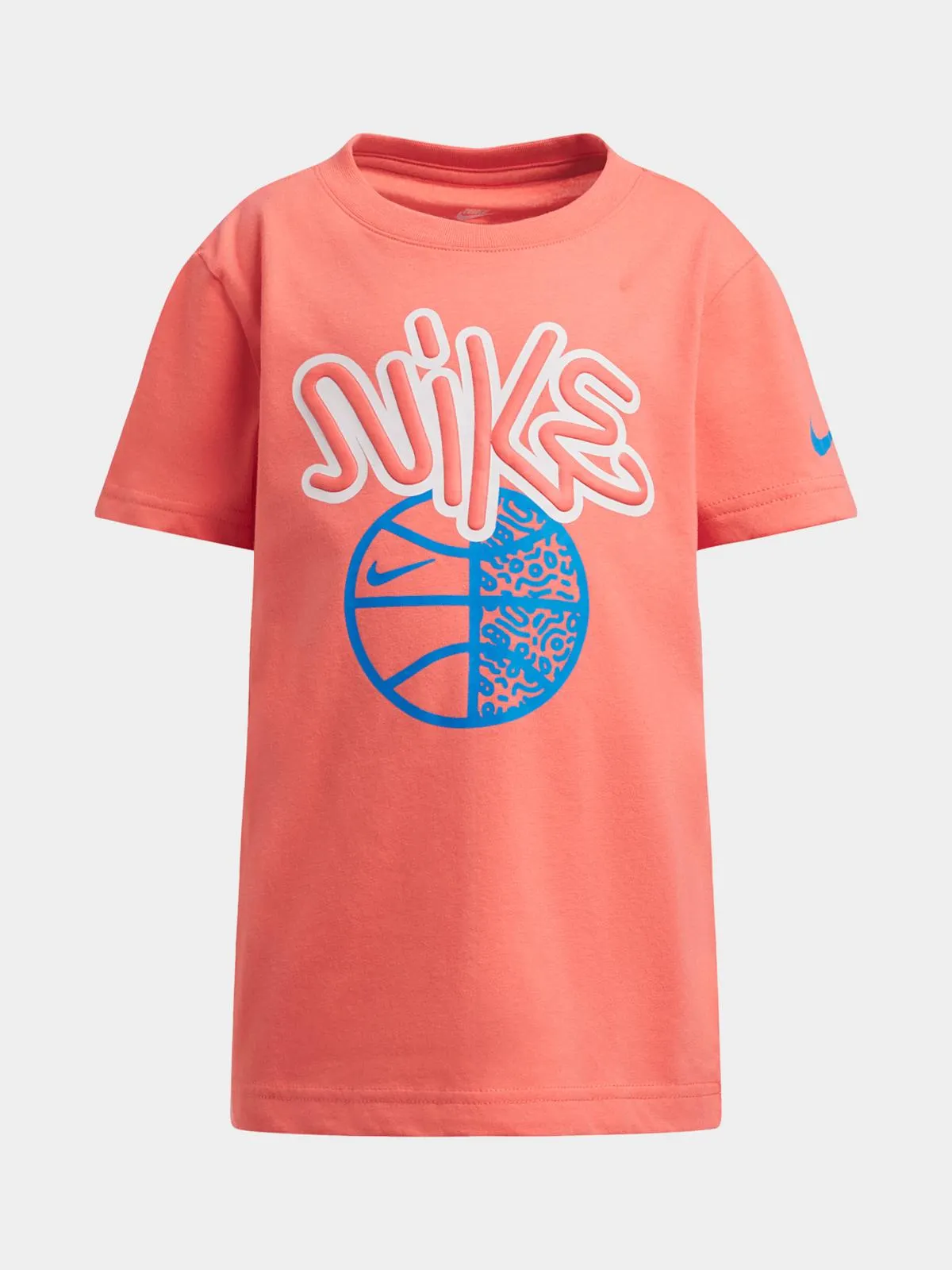 Nike Unisex Kids Basketball Handstyle Red T-shirt