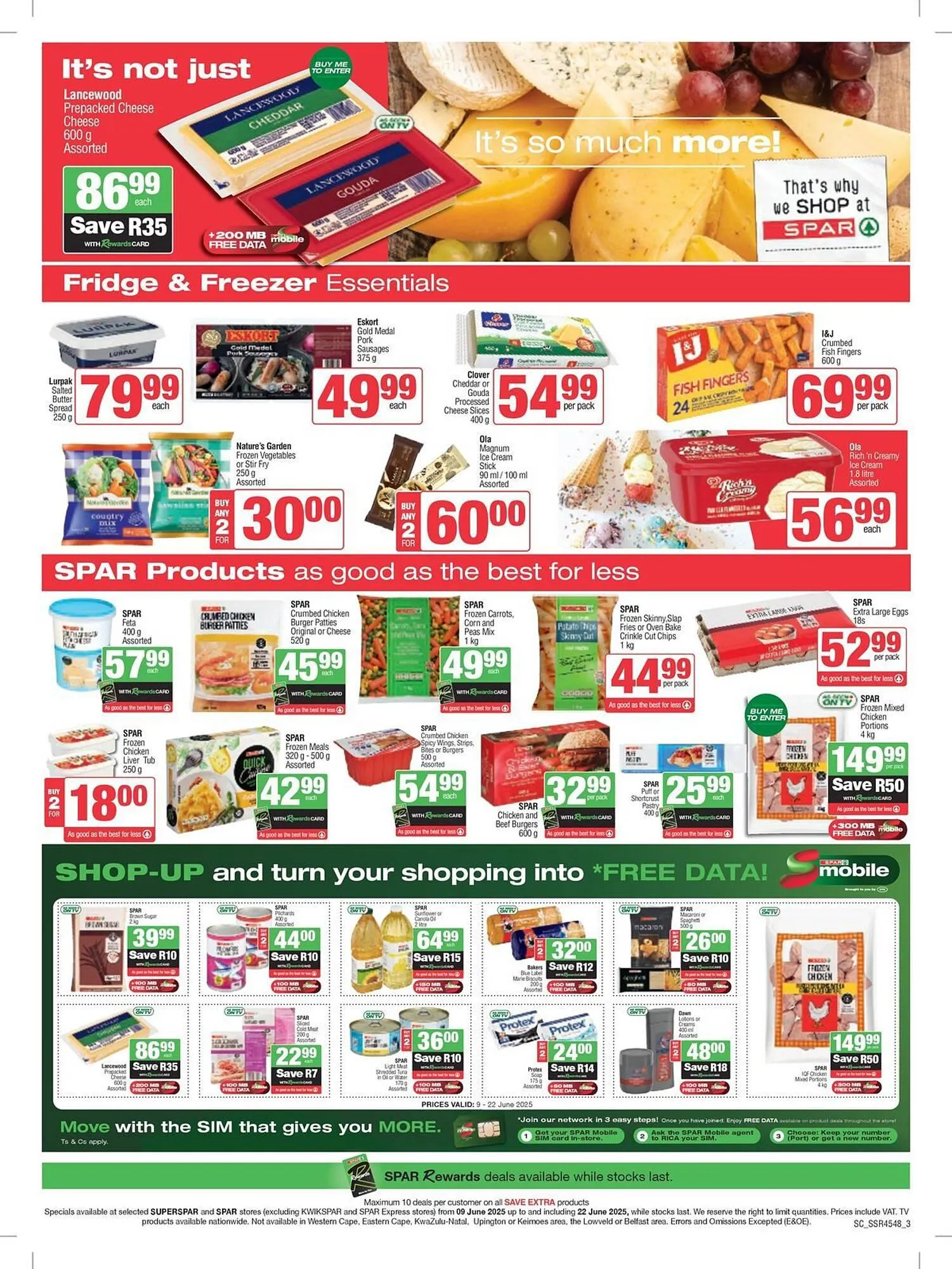 KwikSpar catalogue from 9 June to 22 June 2025 - Catalogue Page 3