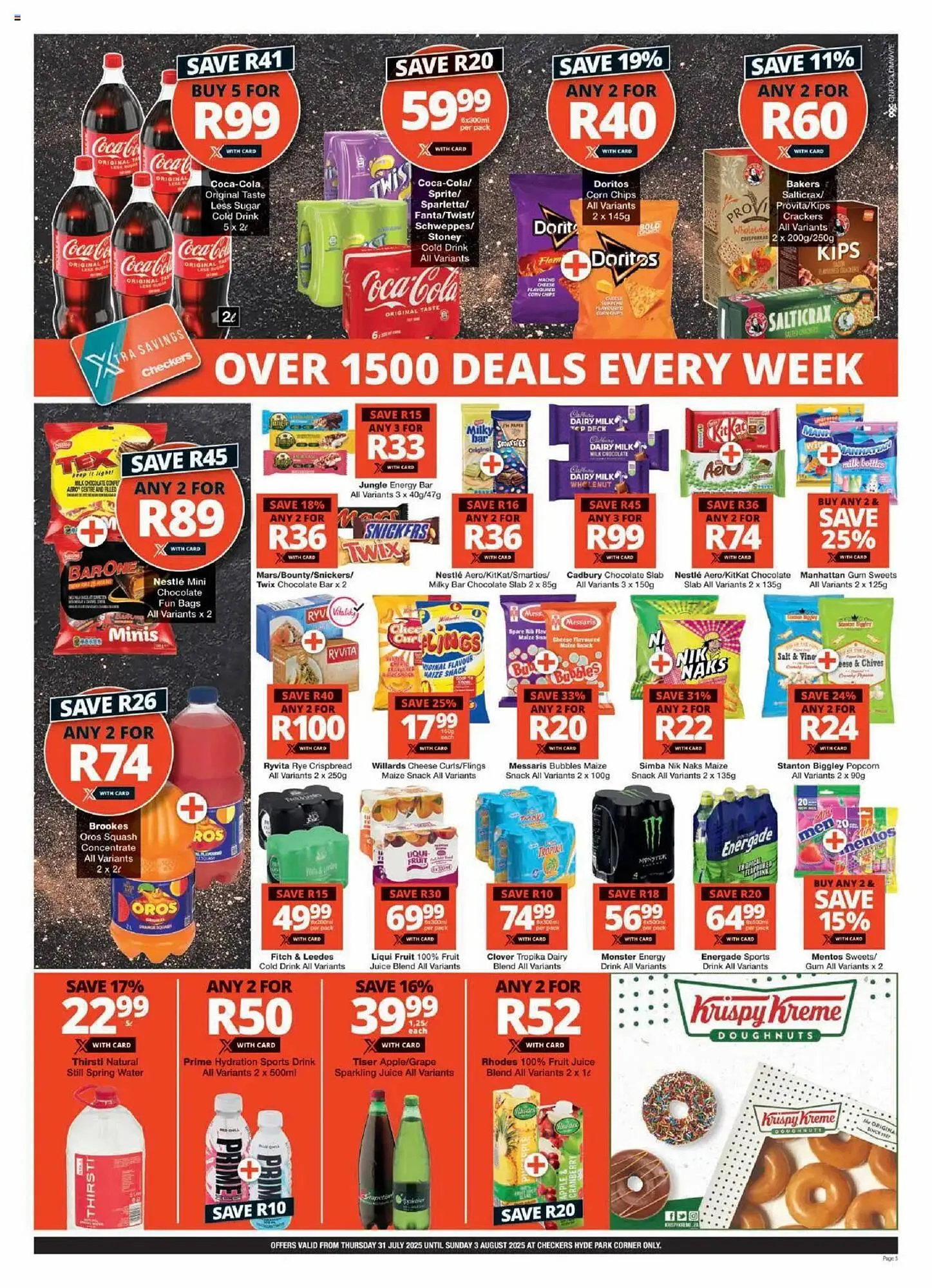 Checkers catalogue from 31 July to 3 August 2025 - Catalogue Page 5