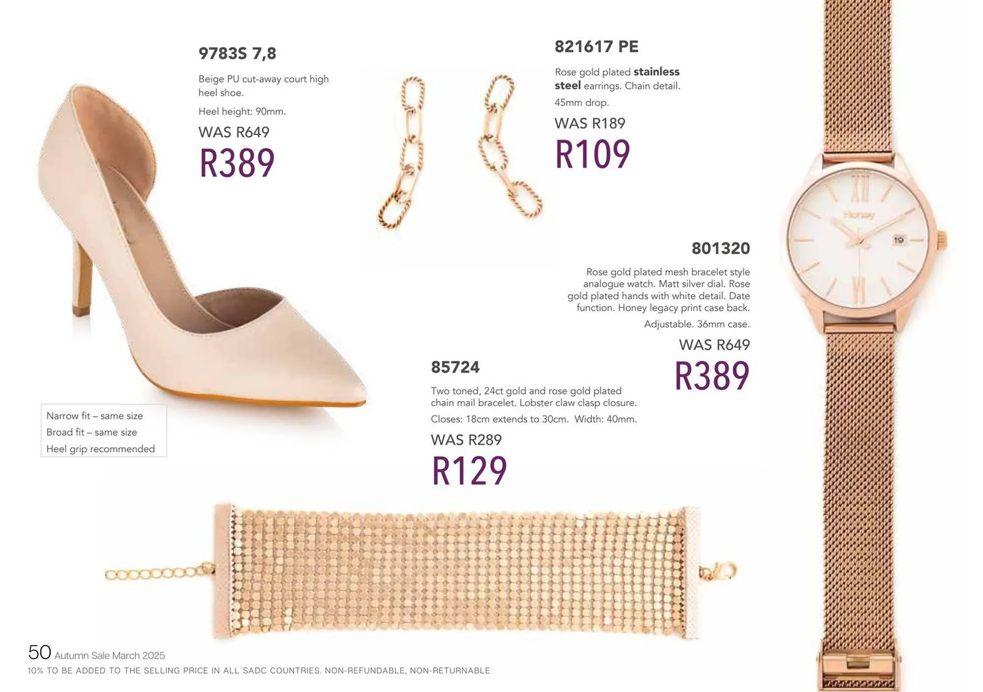 Honey Fashion Accessories catalogue from 6 June to 12 June 2025 - Catalogue Page 52
