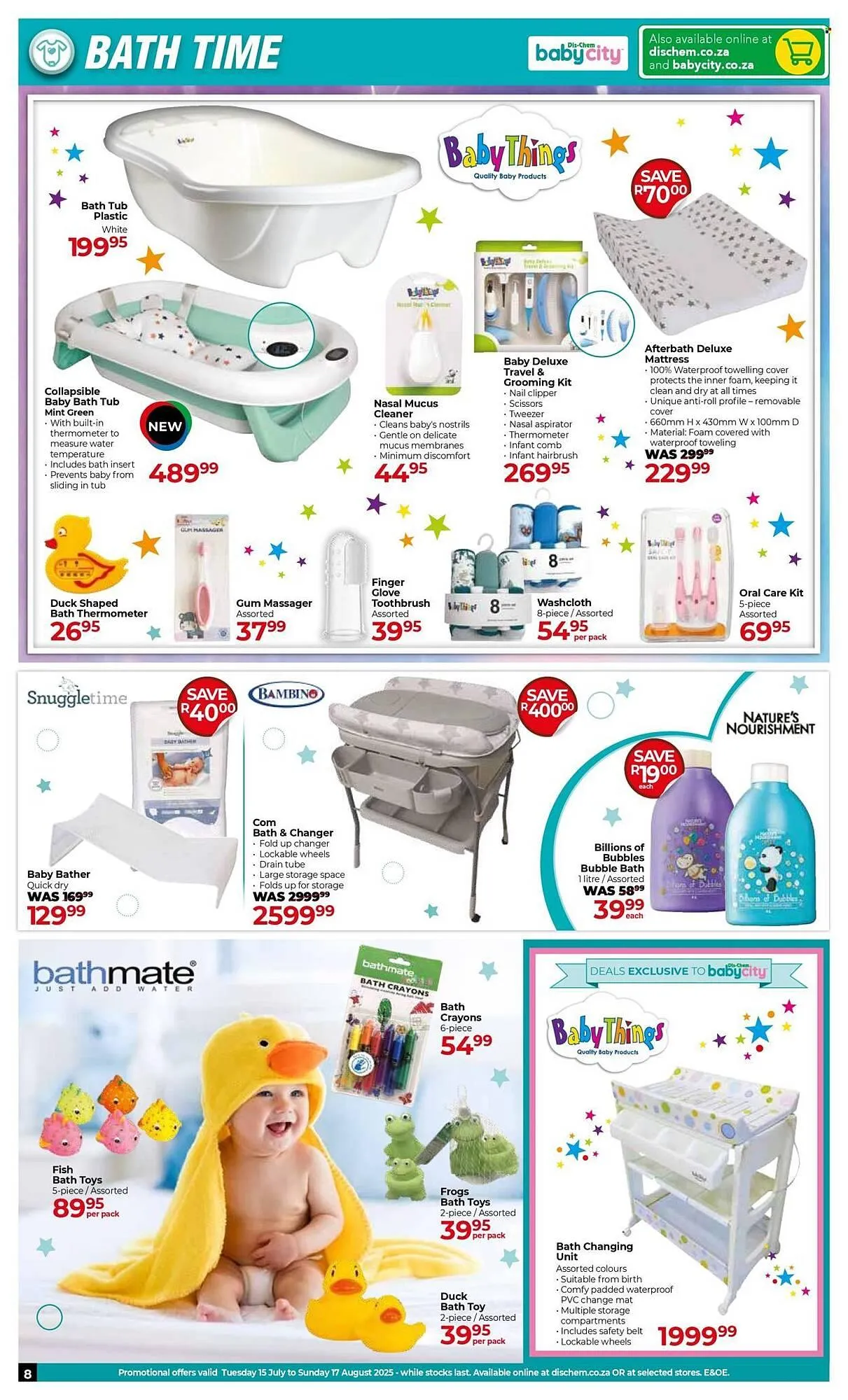 Baby City catalogue from 15 July to 17 August 2025 - Catalogue Page 8