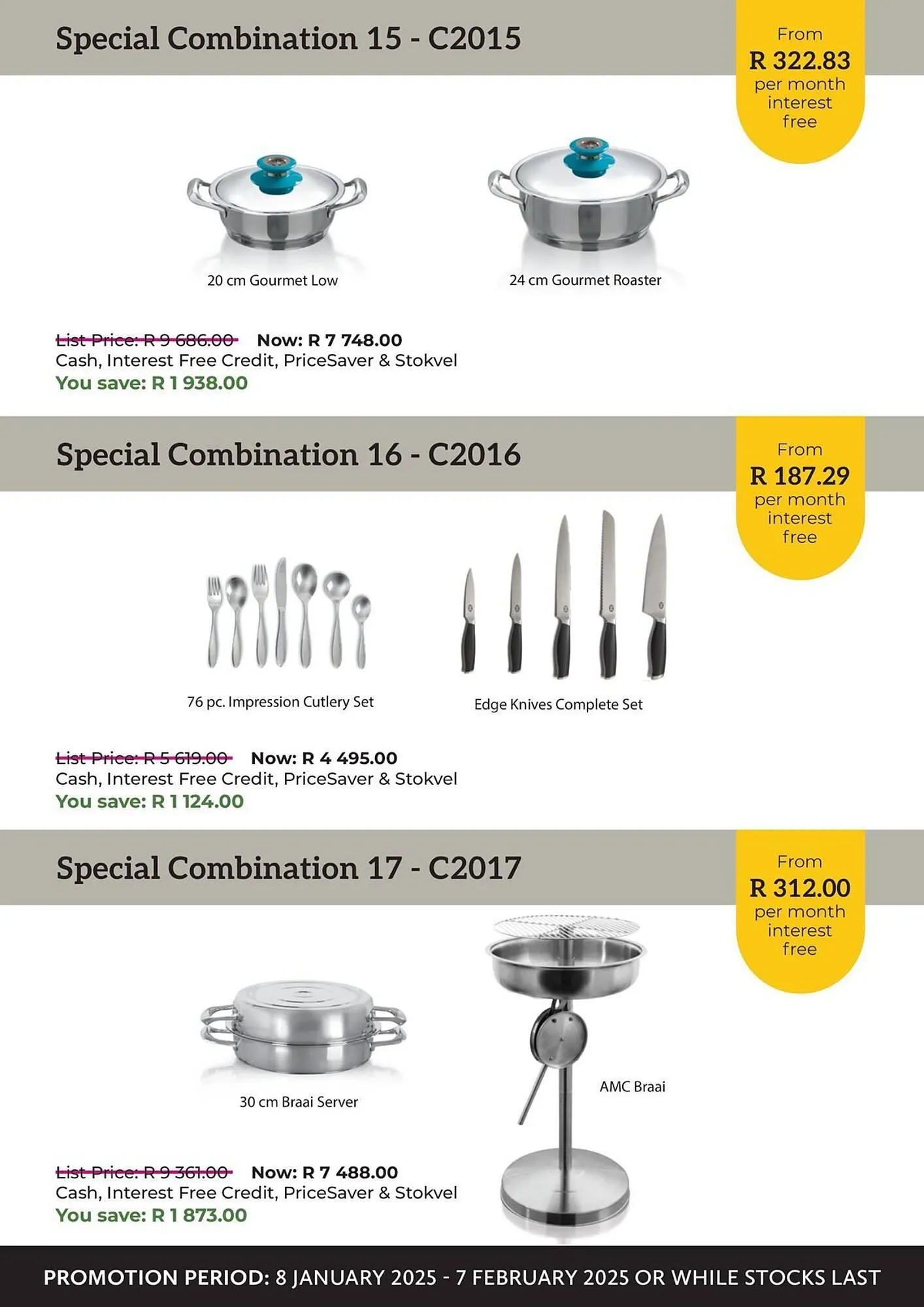 AMC Cookware catalogue from 9 January to 7 February 2025 - Catalogue Page 8