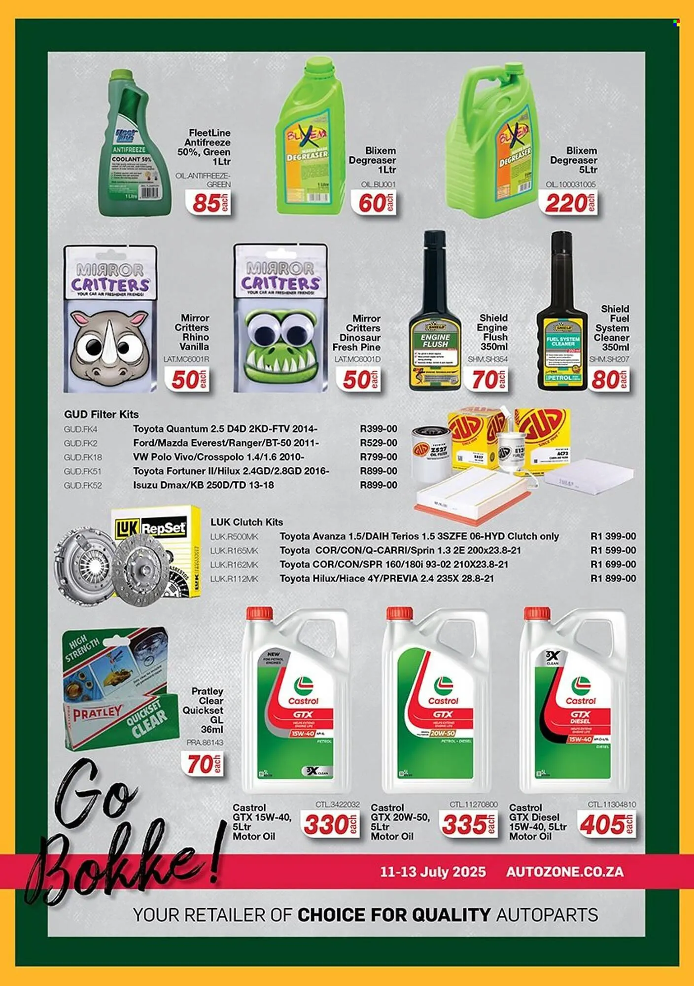 AutoZone catalogue from 11 July to 13 July 2025 - Catalogue Page 2