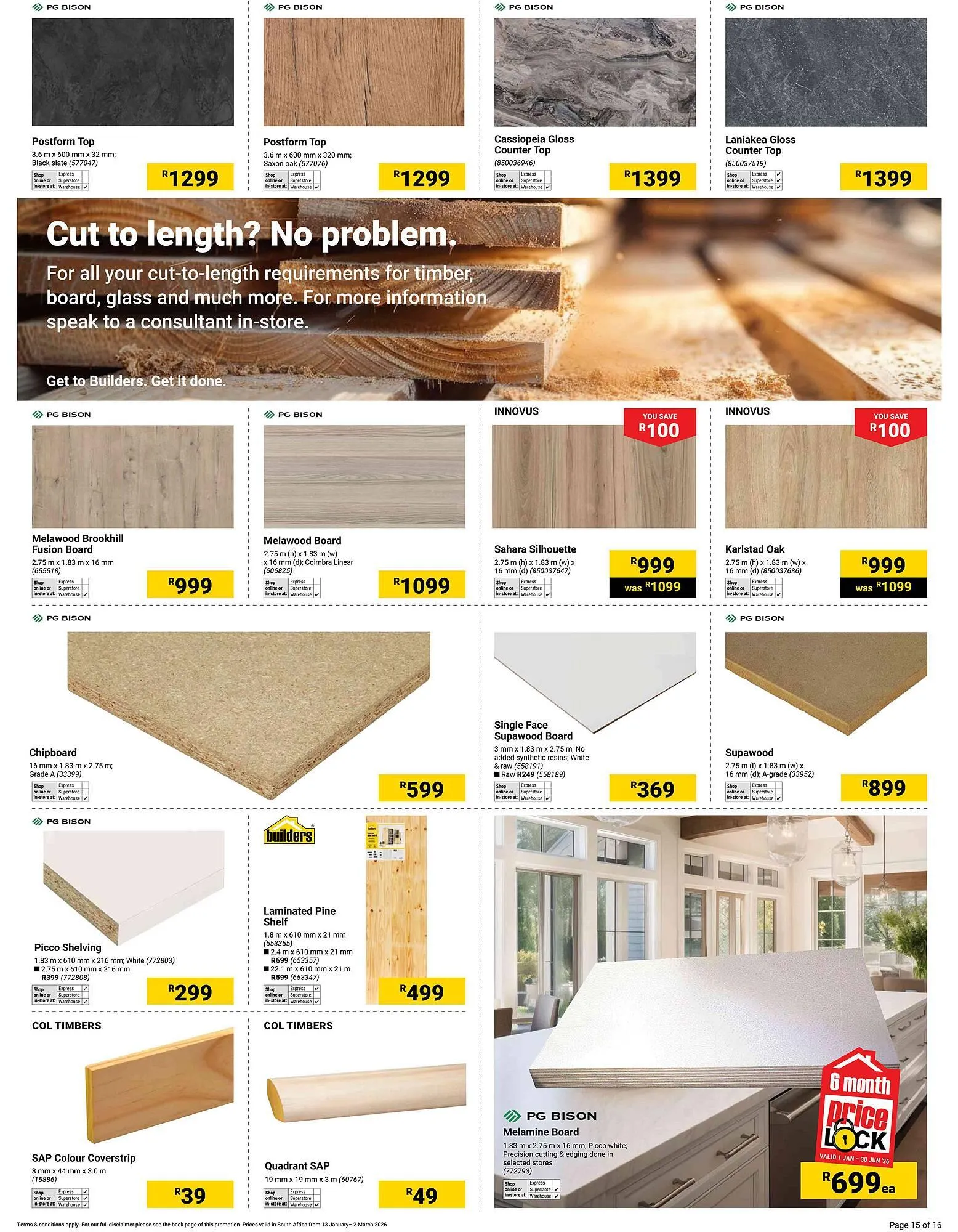 Builders Warehouse catalogue from 13 January to 2 March 2026 - Catalogue Page 13