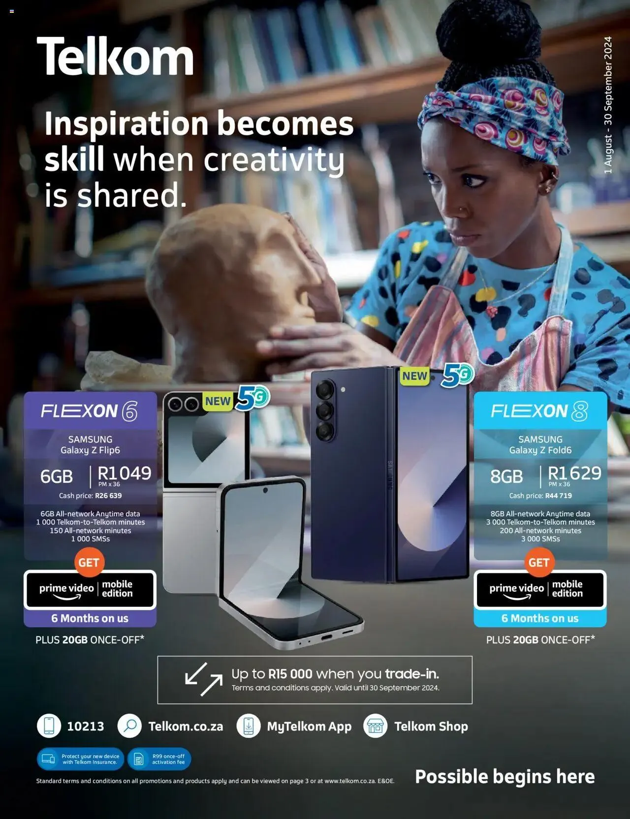 Telkom Deals from 1 August to 30 September 2024 - Catalogue Page 40