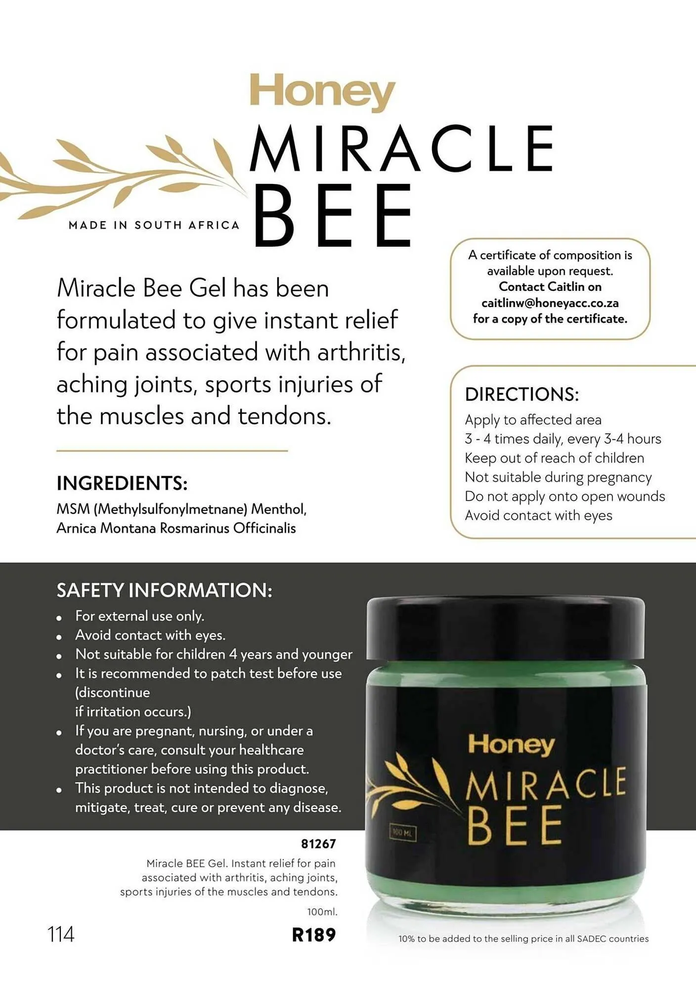 Honey Fashion Accessories catalogue from 5 March to 11 March 2025 - Catalogue Page 116