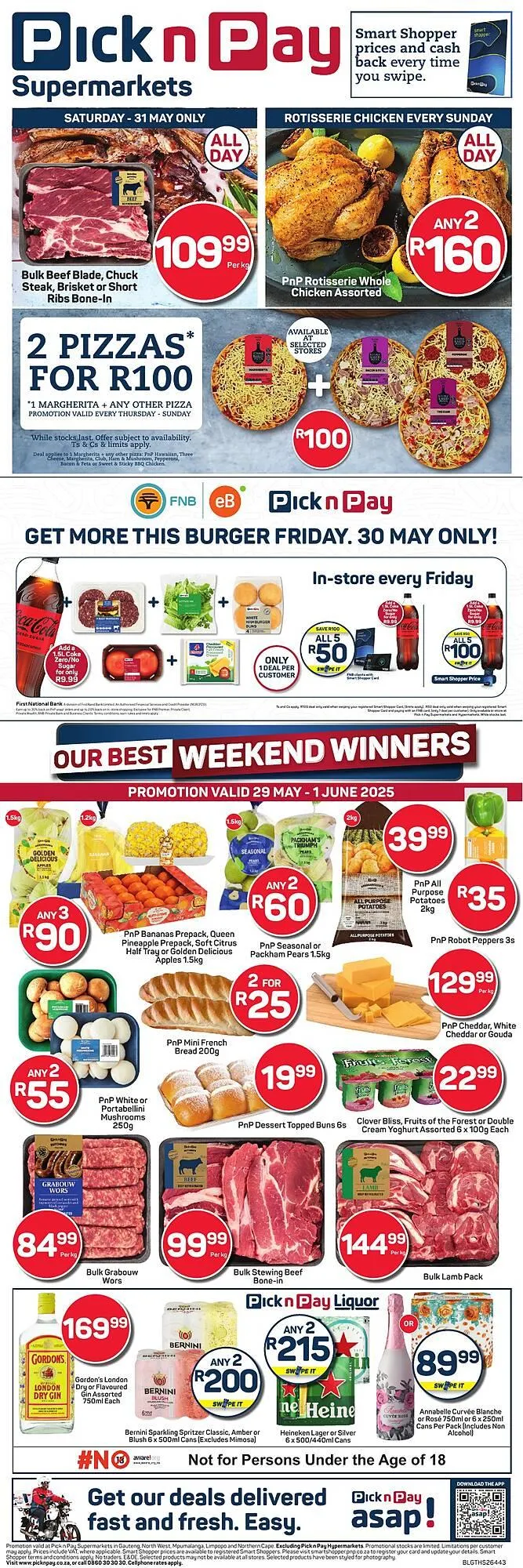 Pick n Pay catalogue from 29 May to 1 June 2025 - Catalogue Page 1