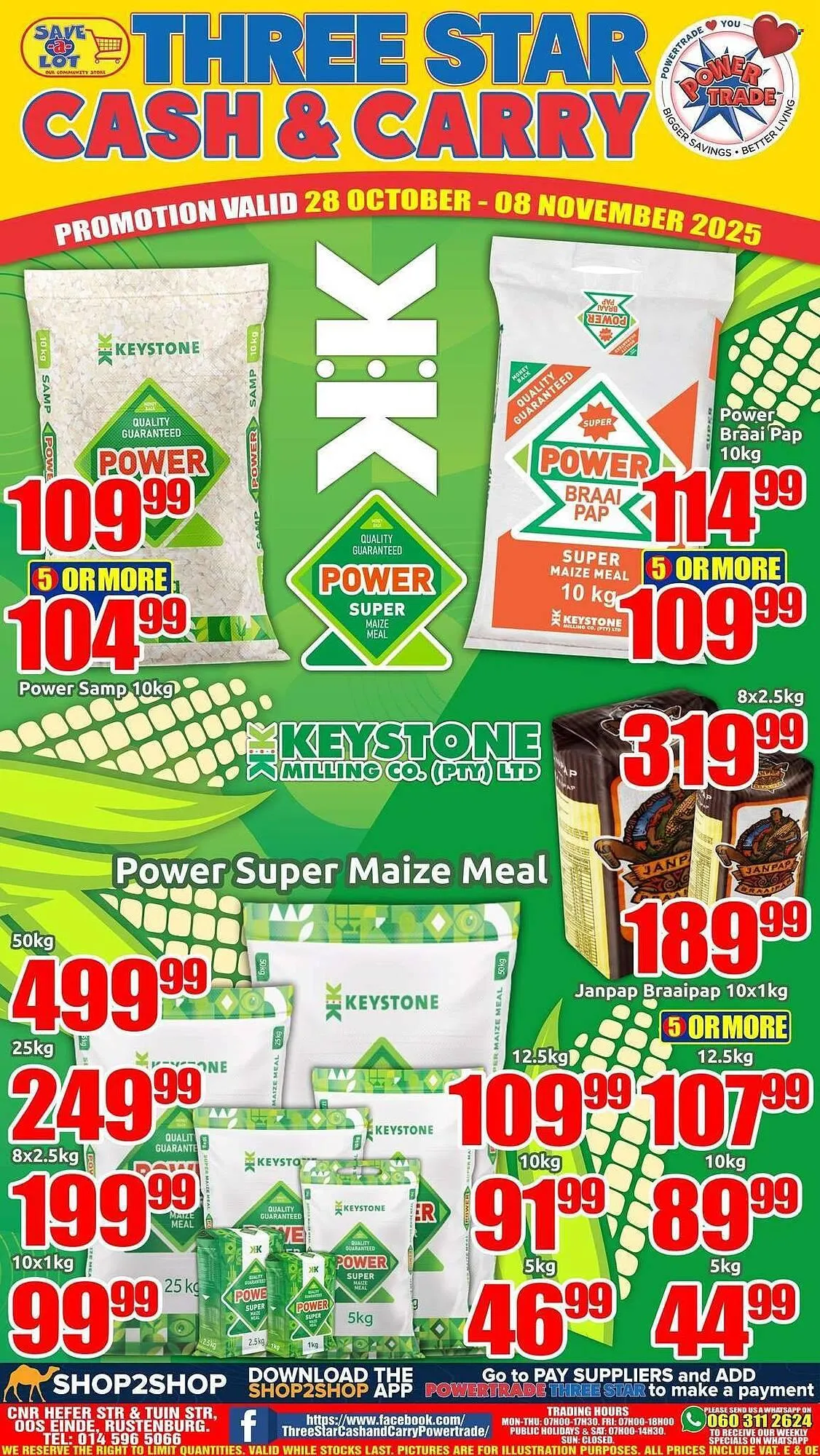 Three Star Cash and Carry catalogue from 28 October to 8 November 2025 - Catalogue Page 3