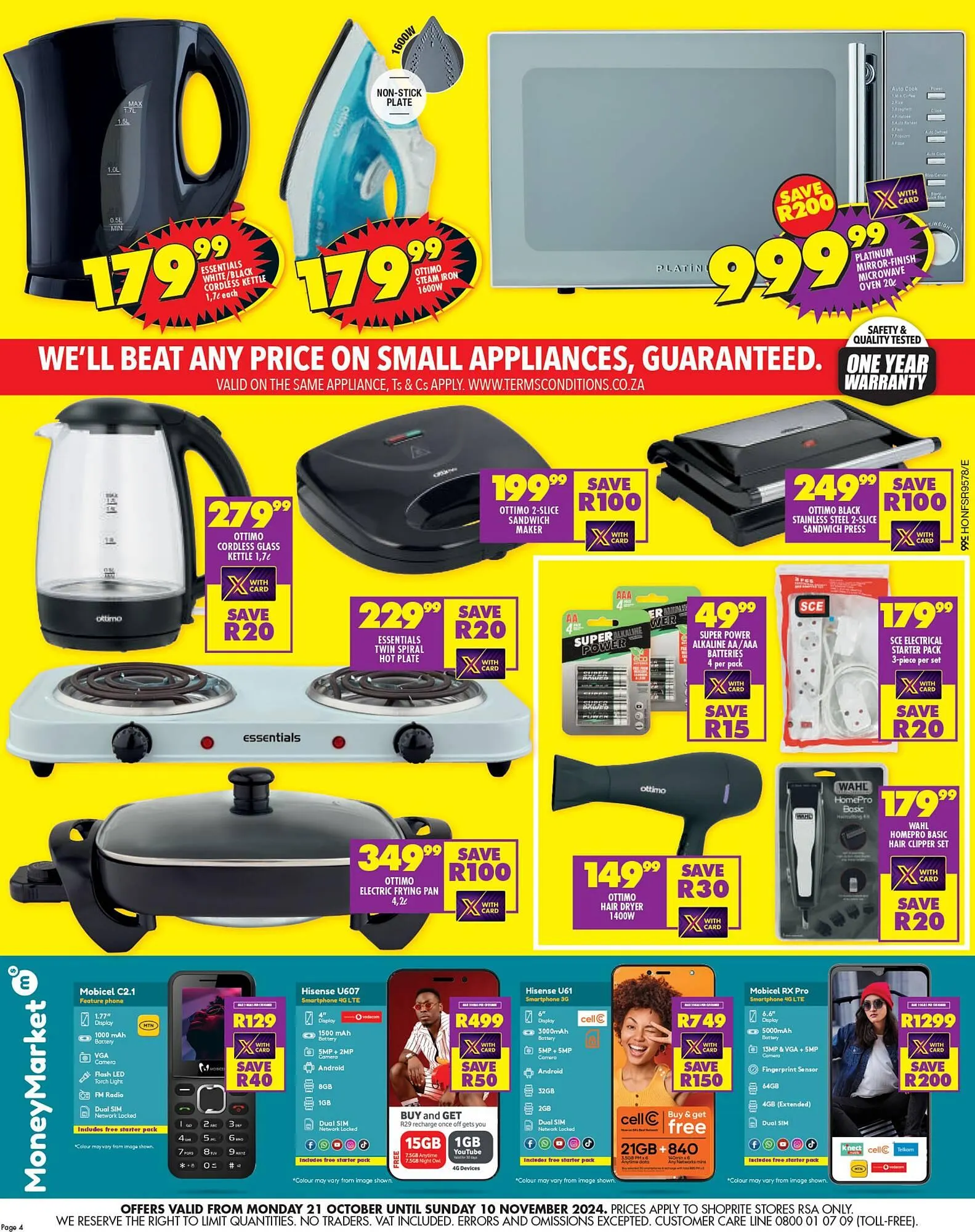 Shoprite catalogue from 21 October to 10 November 2024 - Catalogue Page 4