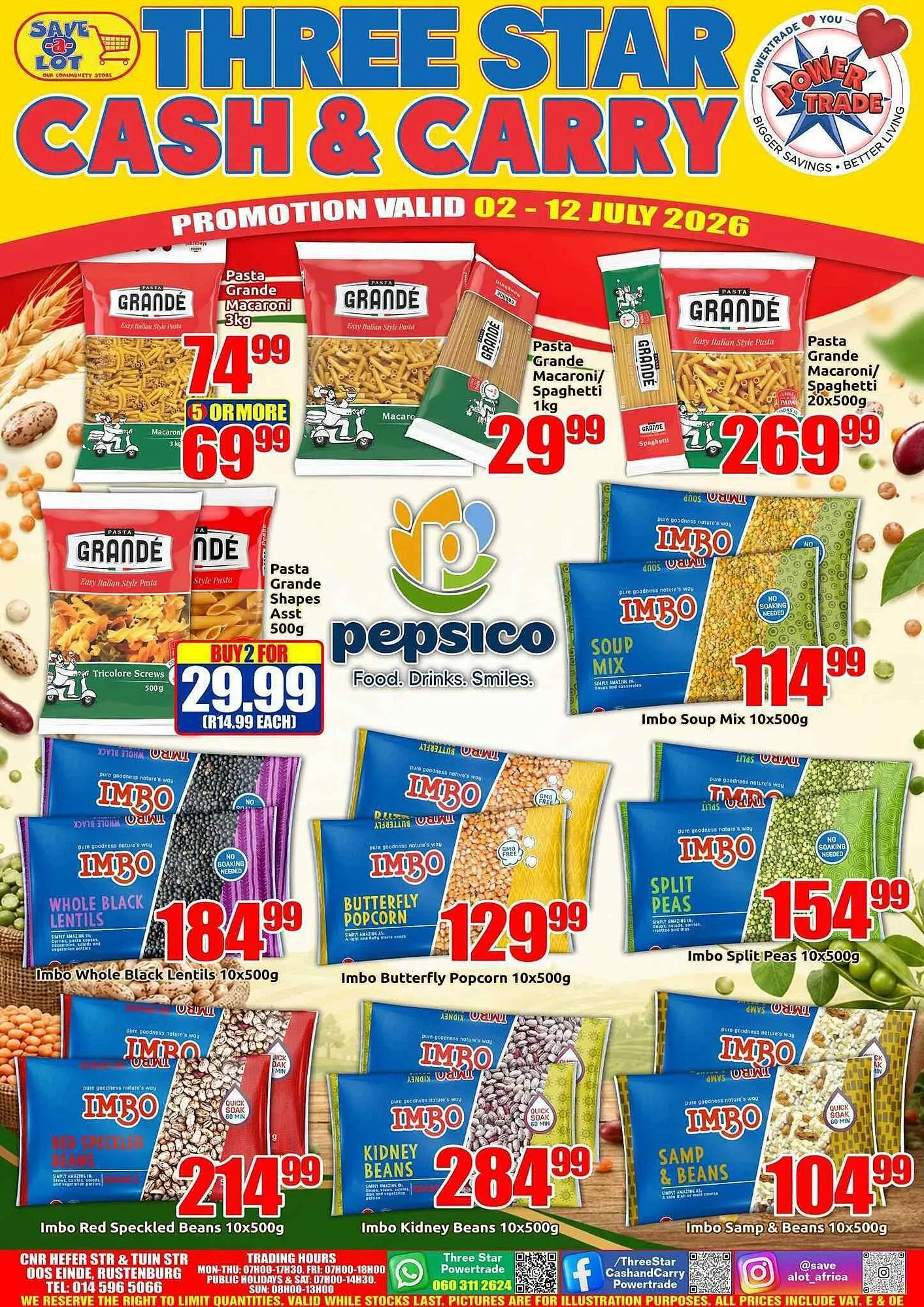 Three Star Cash and Carry catalogue from 2 July to 12 July 2026 - Catalogue Page 1