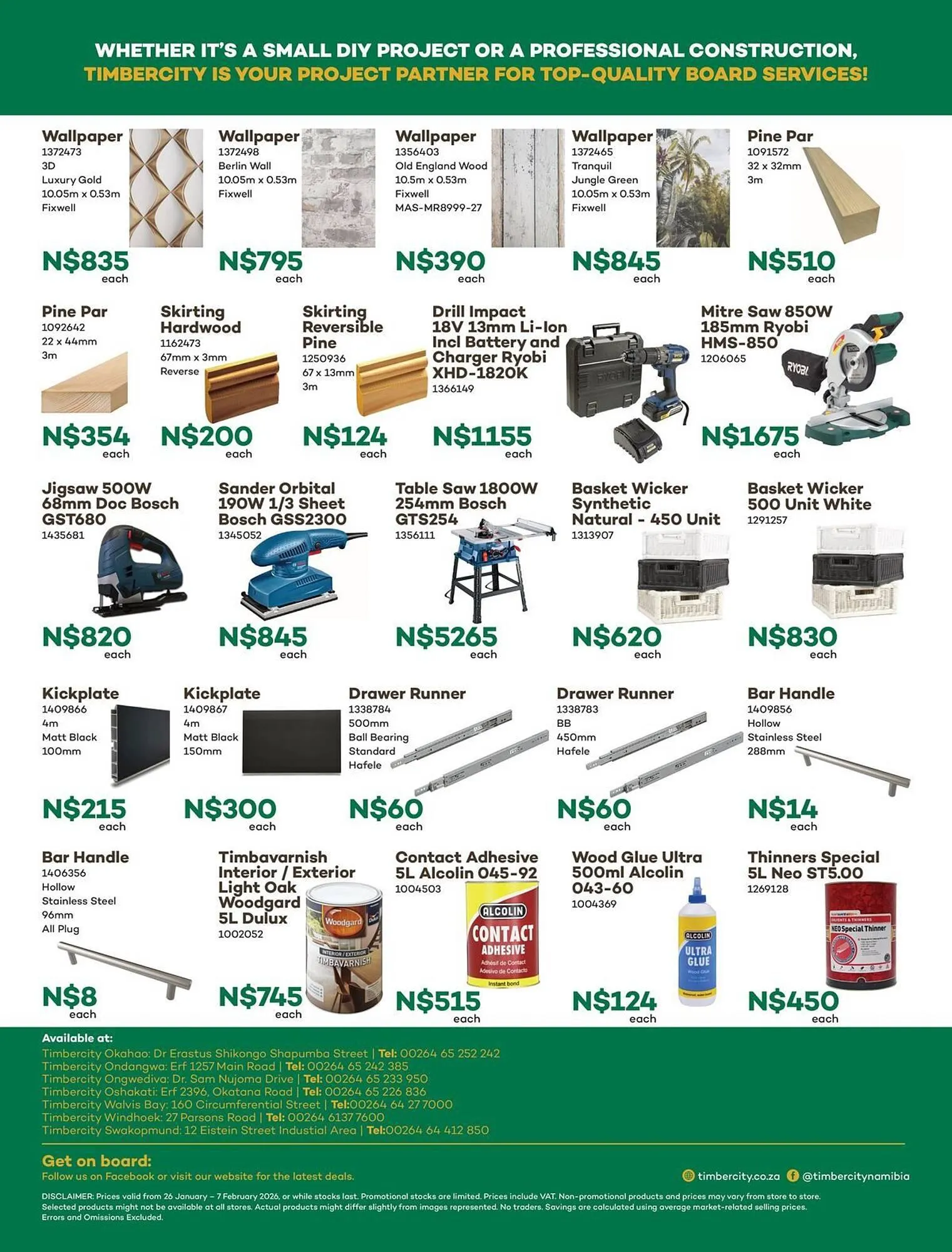 Timbercity catalogue from 26 January to 7 February 2026 - Catalogue Page 2