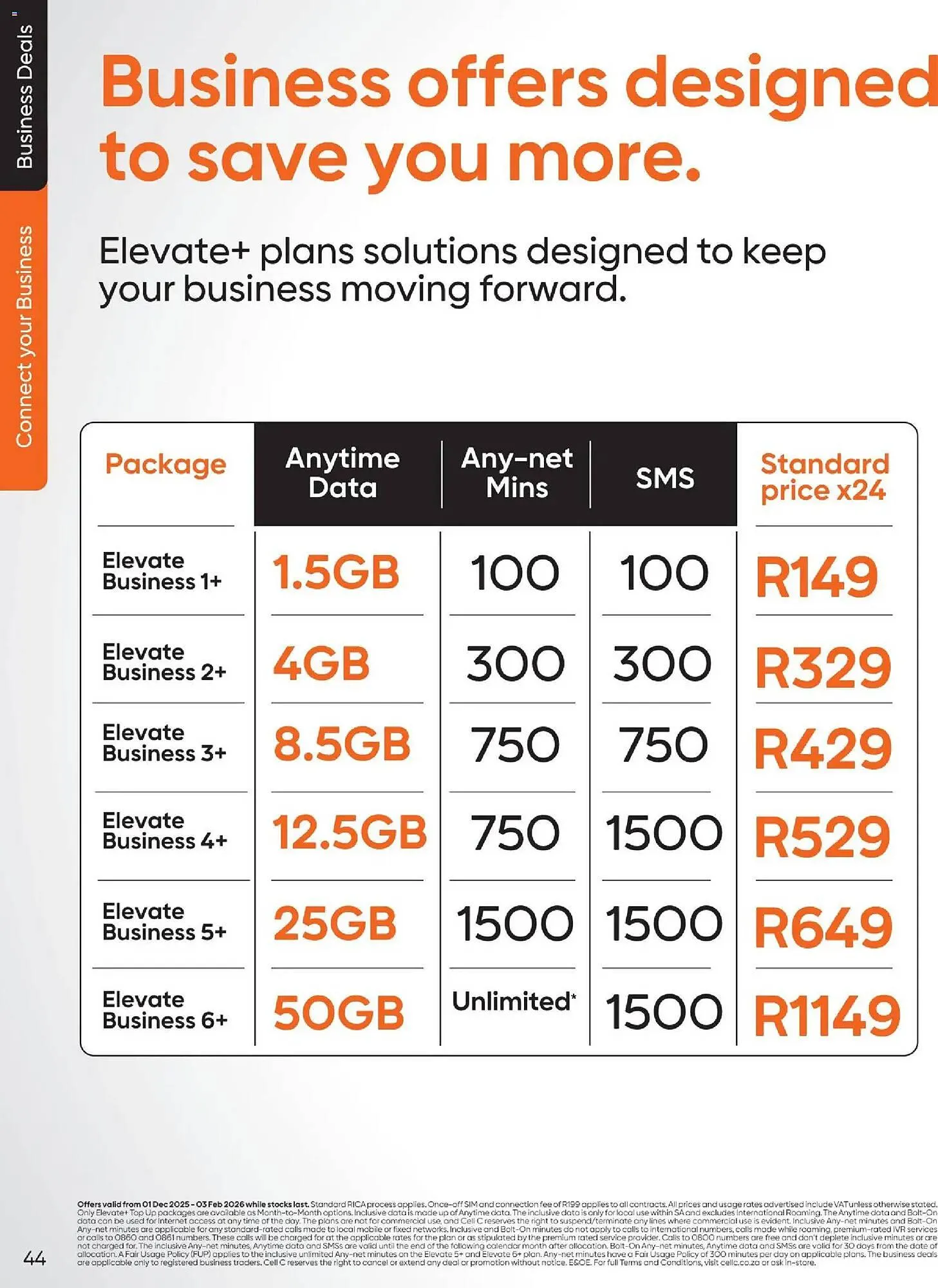 Cell C catalogue from 1 December to 3 February 2026 - Catalogue Page 46