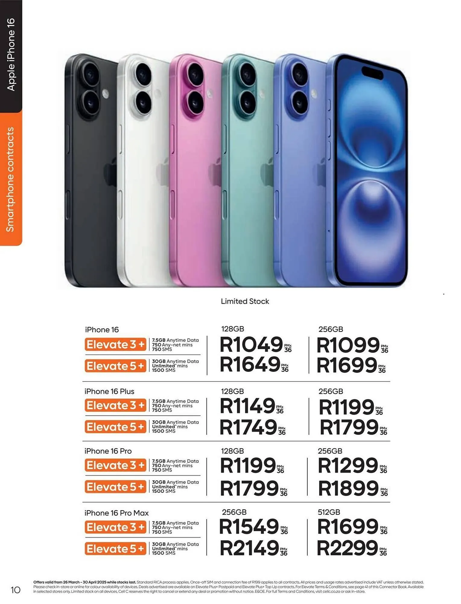 Cell C catalogue from 26 March to 1 April 2025 - Catalogue Page 10
