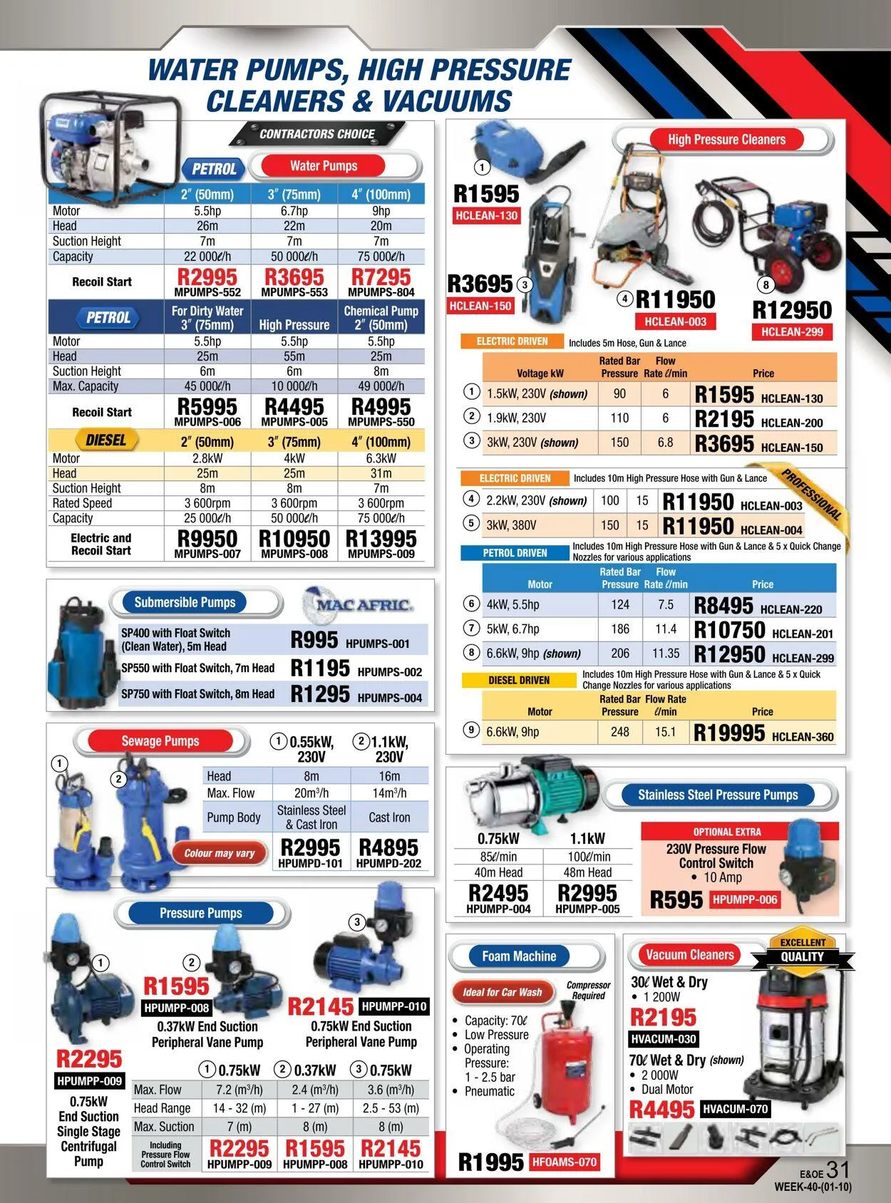 Adendorff Machinery Mart Current catalogue from 3 October to 17 October 2024 - Catalogue Page 33