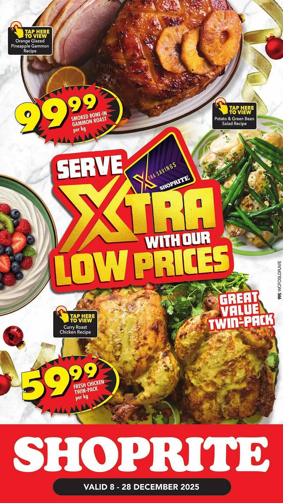 Shoprite catalogue from 8 December to 28 December 2025 - Catalogue Page 1