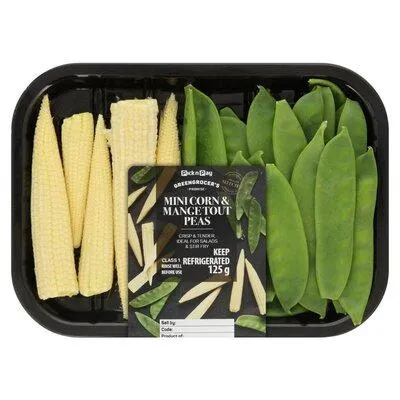 PnP Mini Corn Mange Tout 125g