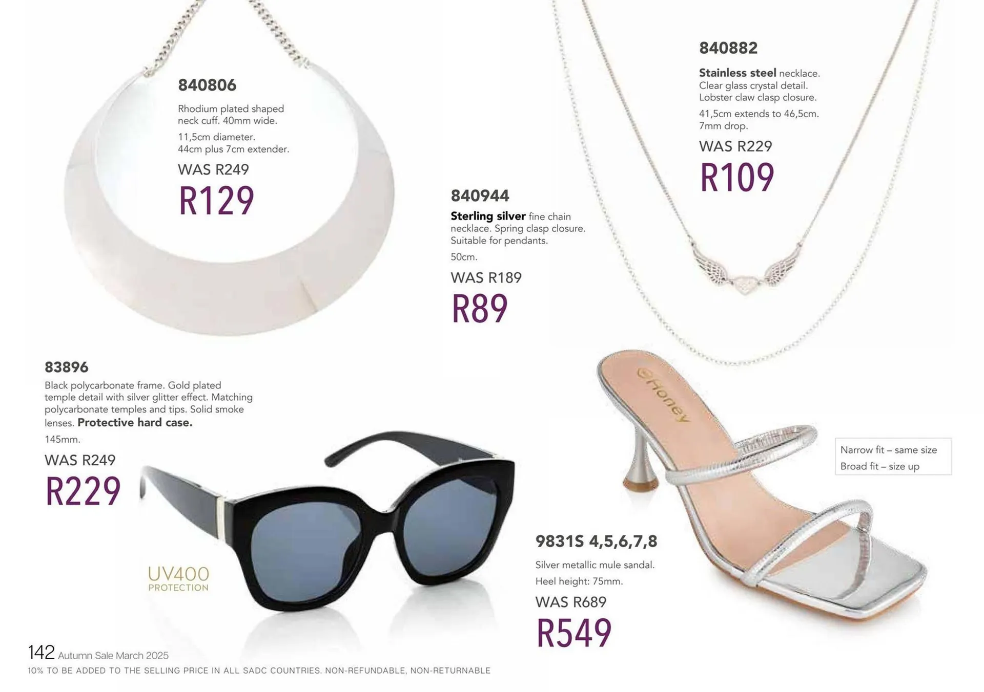 Honey Fashion Accessories catalogue from 6 June to 12 June 2025 - Catalogue Page 144