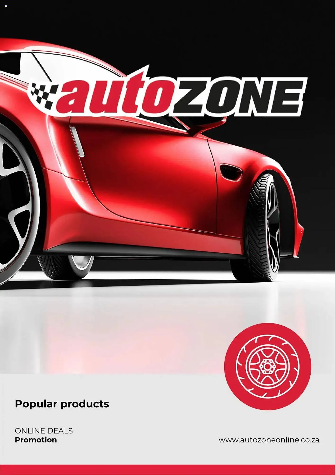AutoZone catalogue from 5 August to 26 August 2025 - Catalogue Page 1