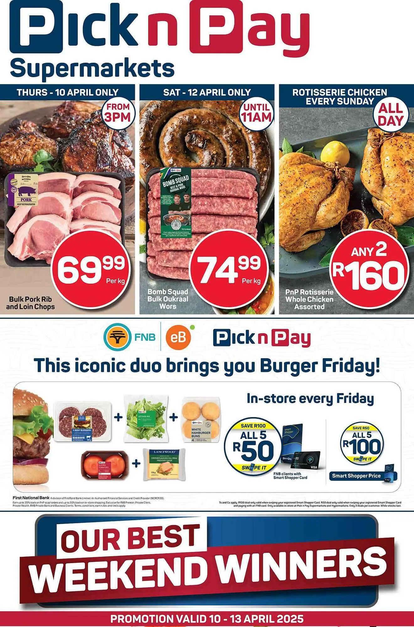Pick n Pay catalogue from 10 April to 13 April 2025 - Catalogue Page 1