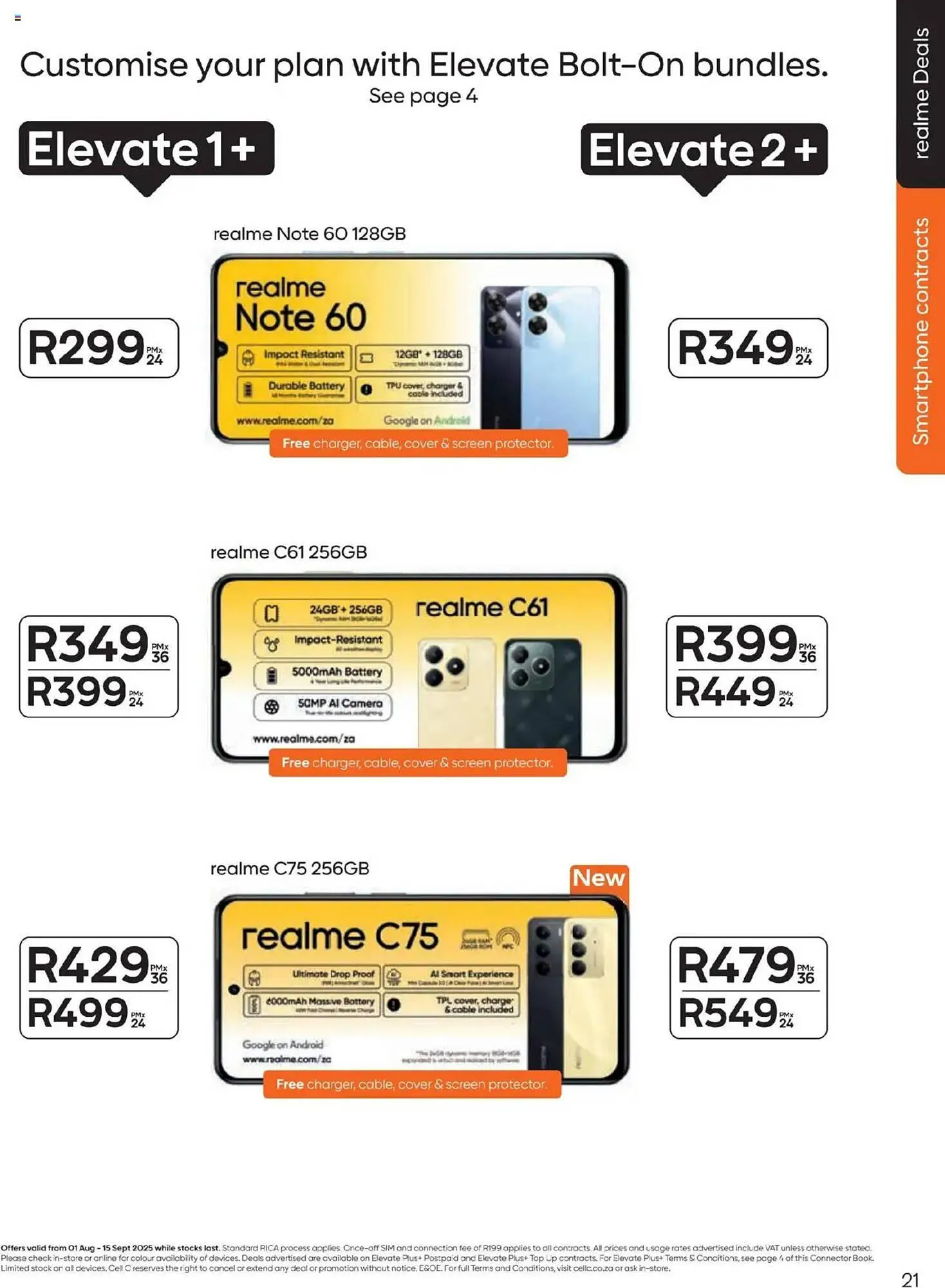 Cell C catalogue from 1 August to 15 September 2025 - Catalogue Page 21