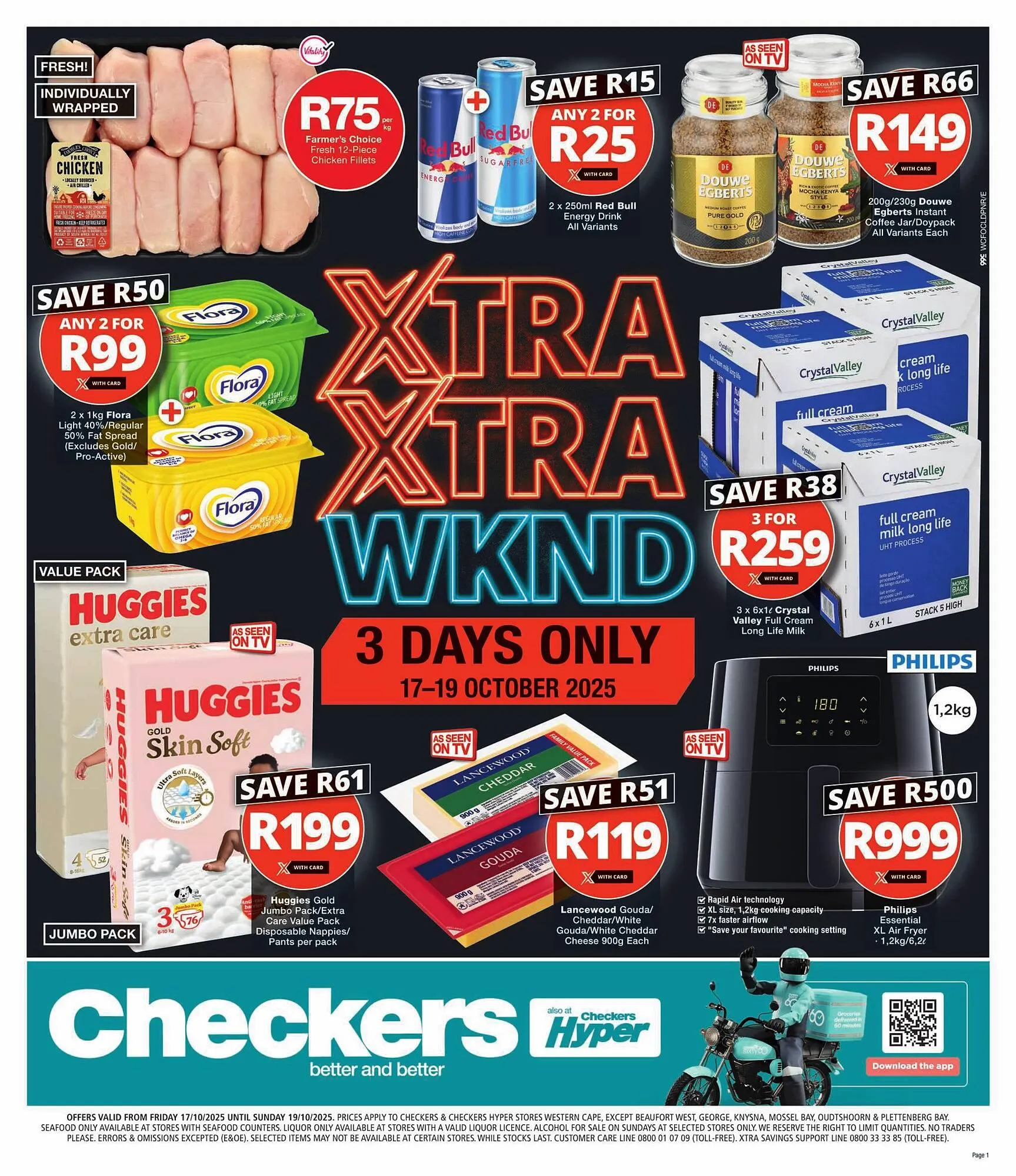 Checkers catalogue from 17 October to 19 October 2025 - Catalogue Page 1
