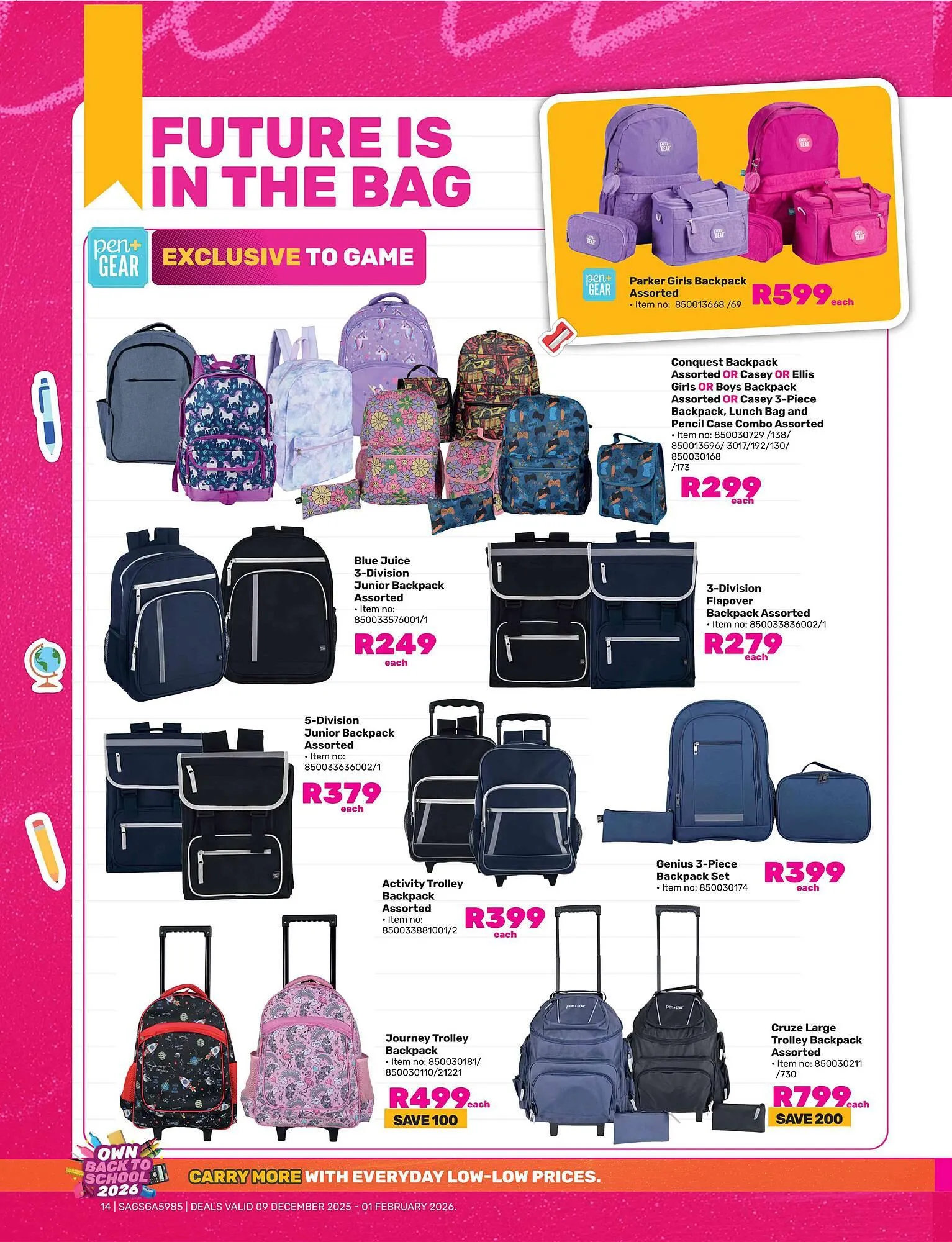 Game catalogue from 9 December to 1 February 2026 - Catalogue Page 14