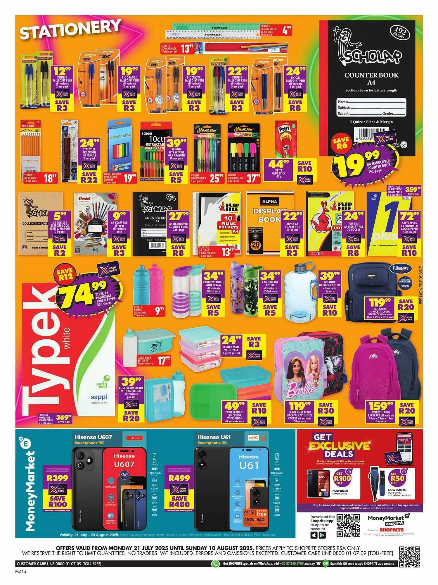 Shoprite catalogue from 21 July to 10 August 2025 - Catalogue Page 4