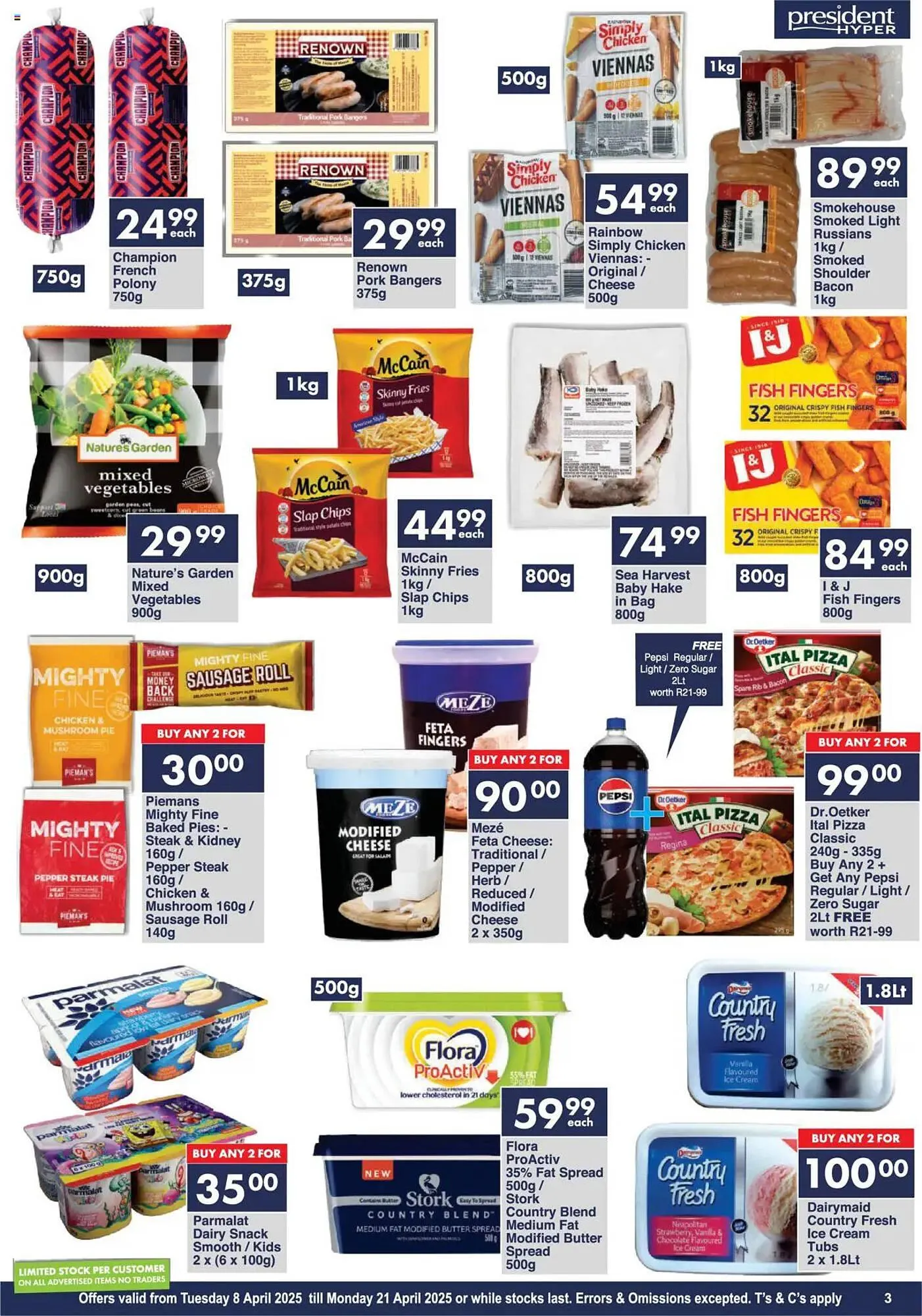 President Hyper catalogue from 8 April to 21 April 2025 - Catalogue Page 3