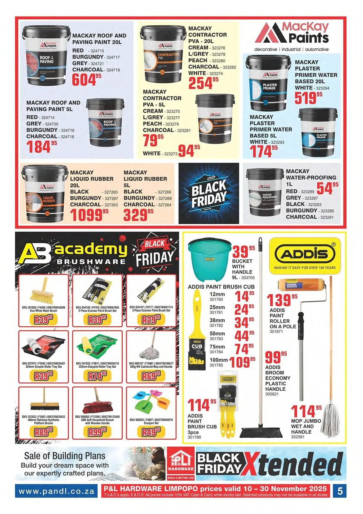 Cashbuild catalogue from 10 November to 30 November 2025 - Catalogue Page 5