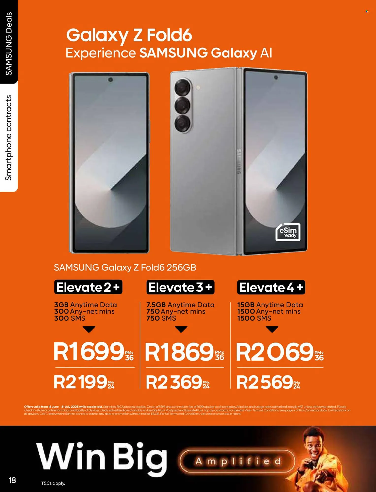 Cell C catalogue from 18 June to 31 July 2025 - Catalogue Page 18
