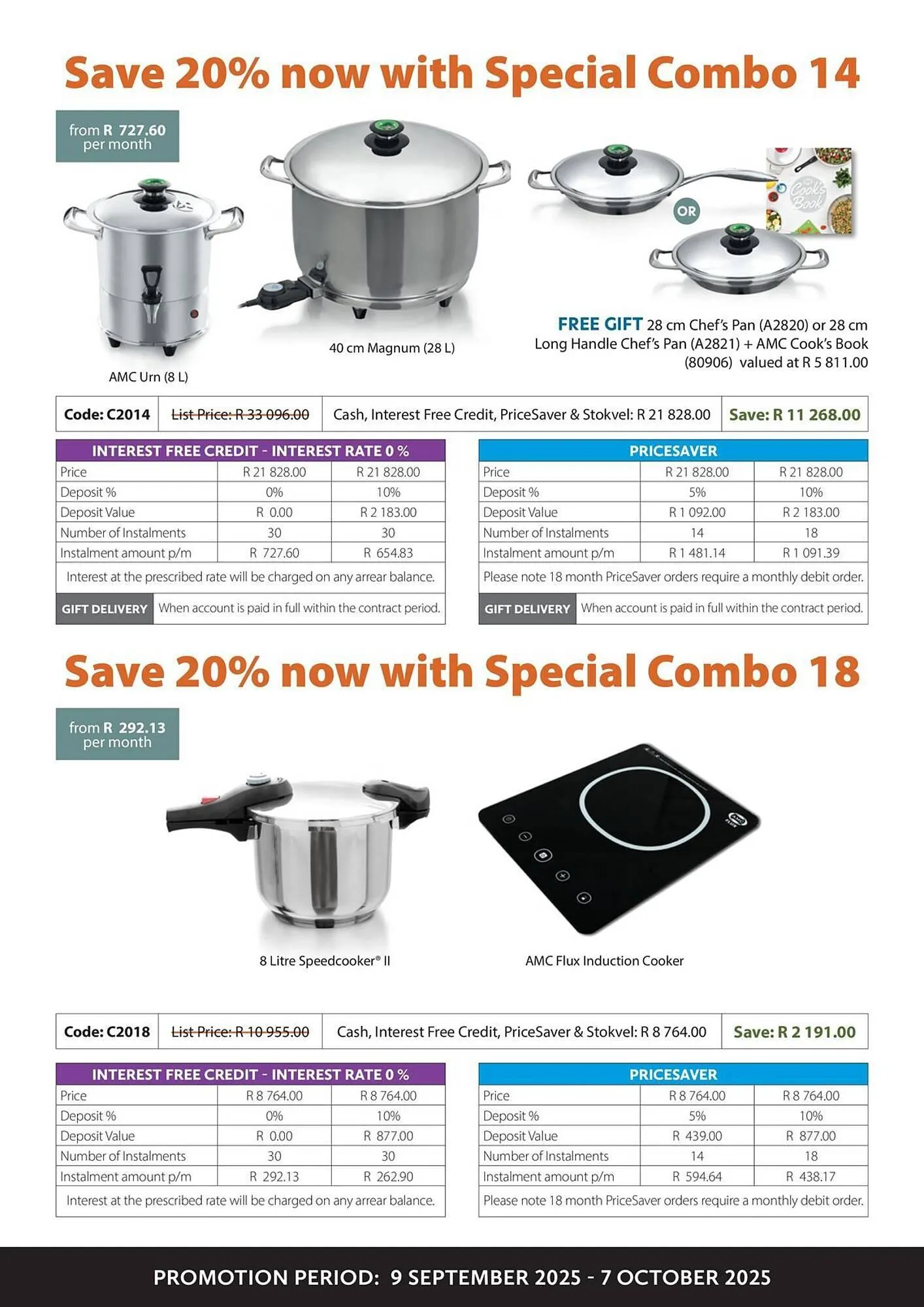 AMC Cookware catalogue from 9 September to 7 October 2025 - Catalogue Page 3