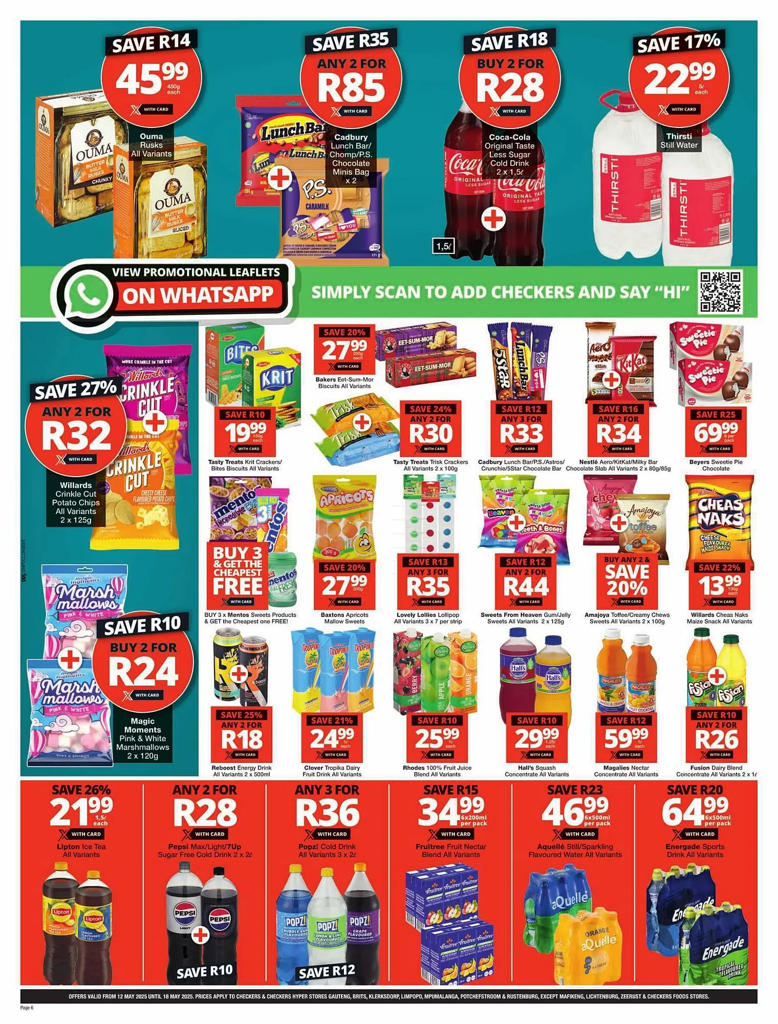 Checkers catalogue from 12 May to 18 May 2025 - Catalogue Page 6