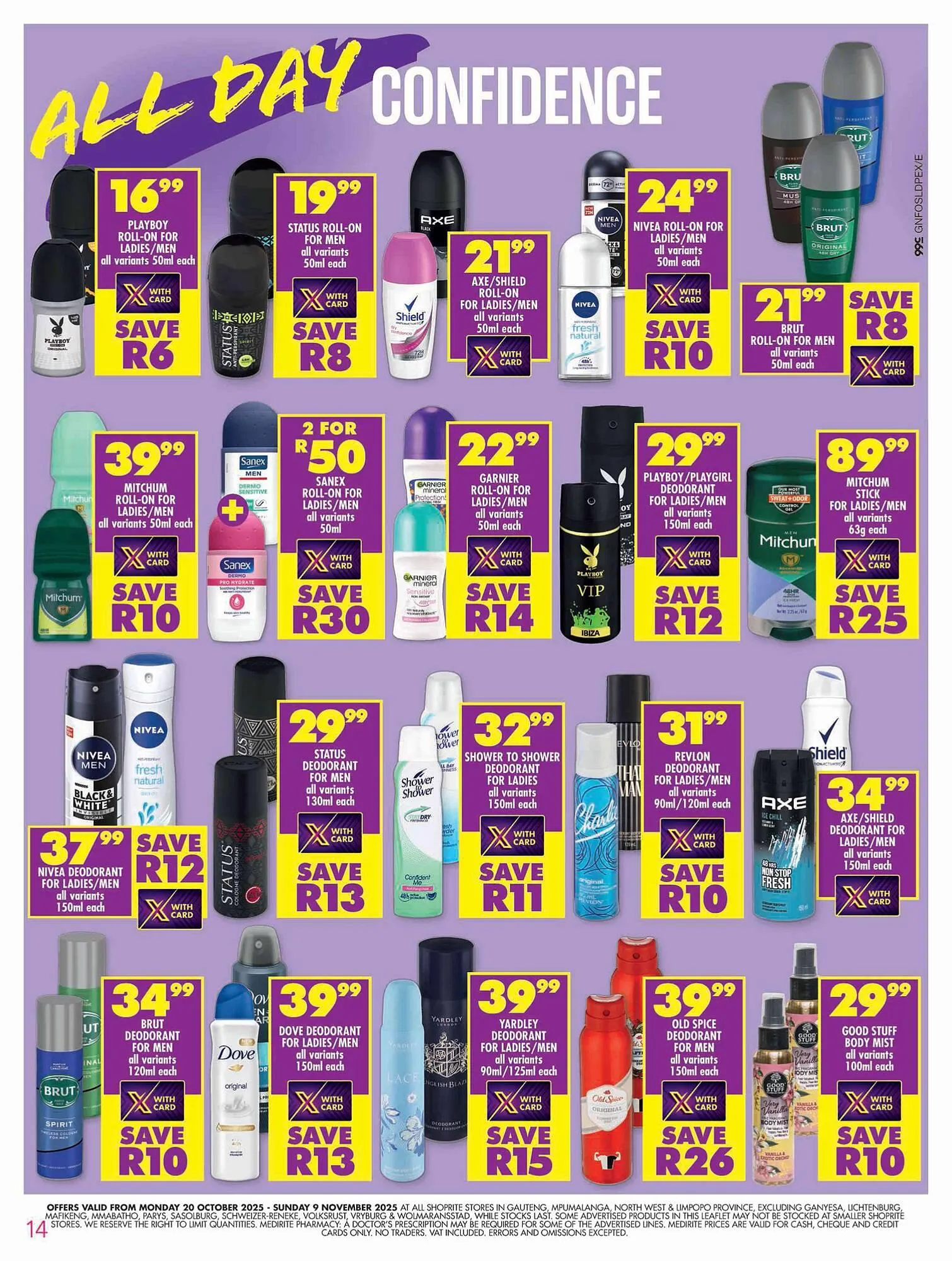 Shoprite catalogue from 20 October to 9 November 2025 - Catalogue Page 13